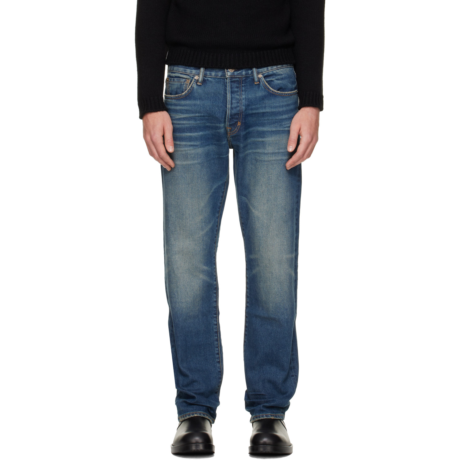 TOM FORD Blue 50's Straight Fit Jeans