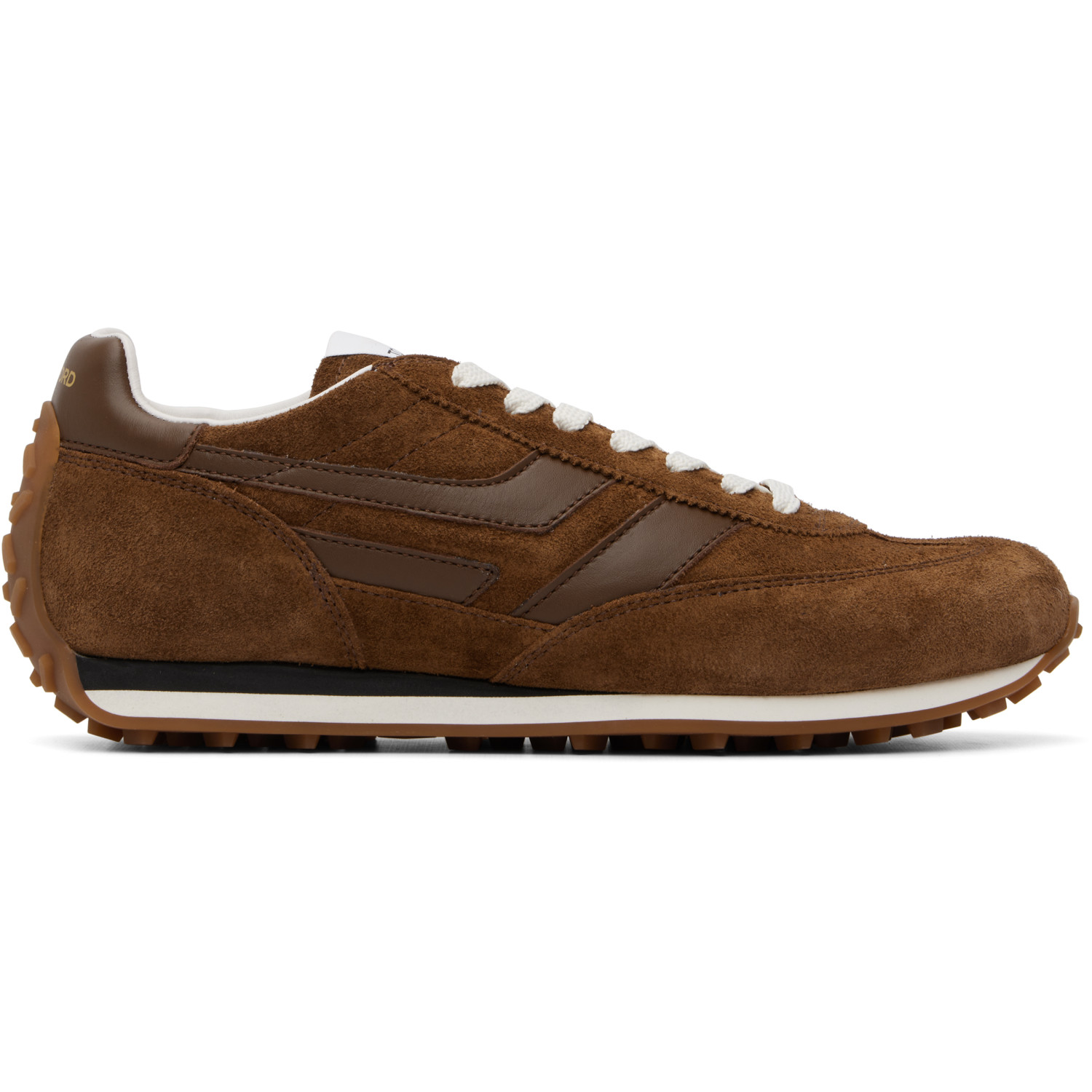 TOM FORD Tan Suede Mick Sneakers