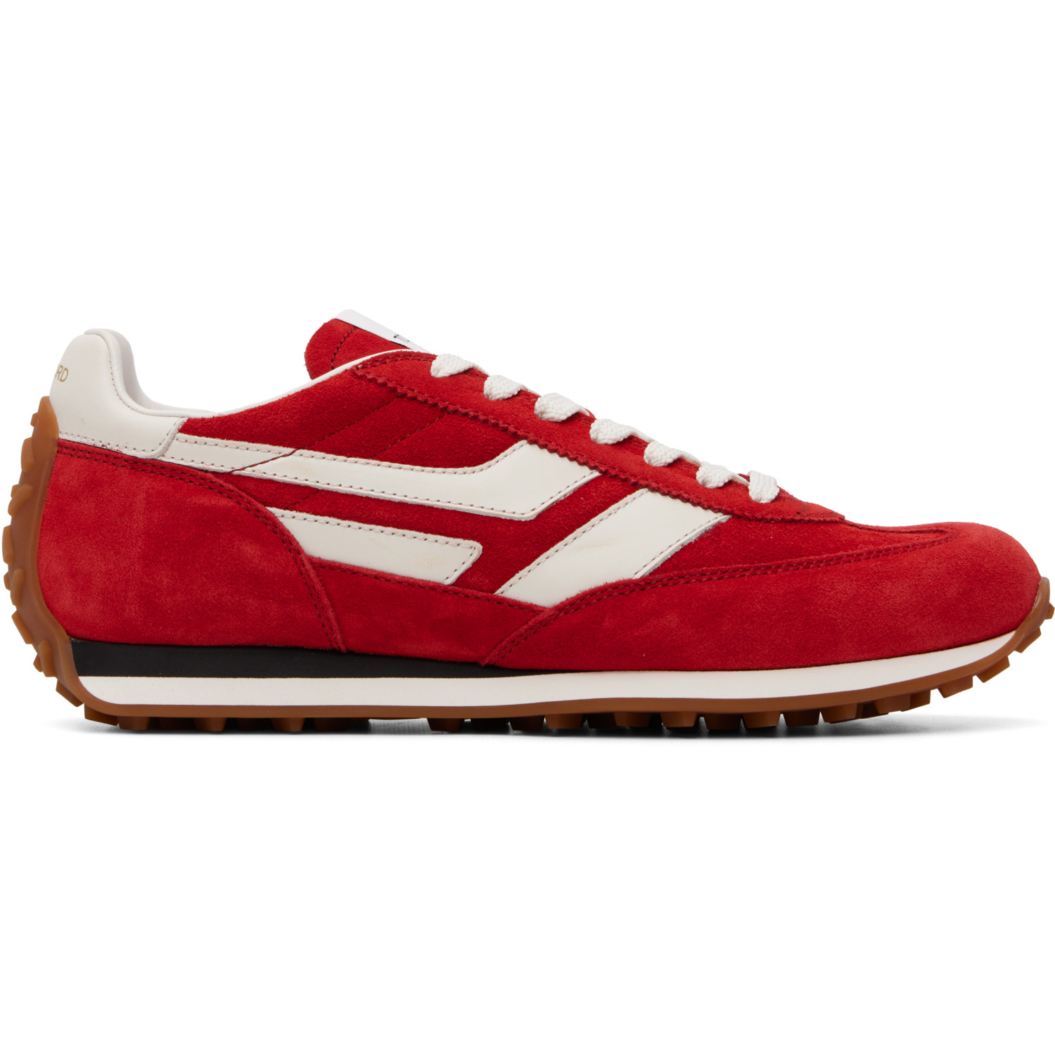 TOM FORD Red Suede Mick Sneakers