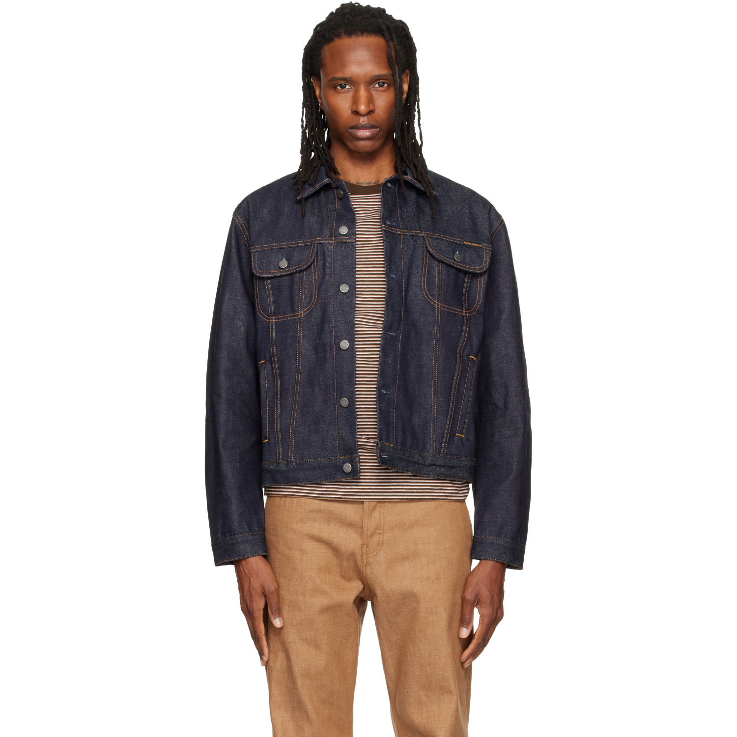 Nudie Jeans Blue Danny Ace Selvage Denim Jacket