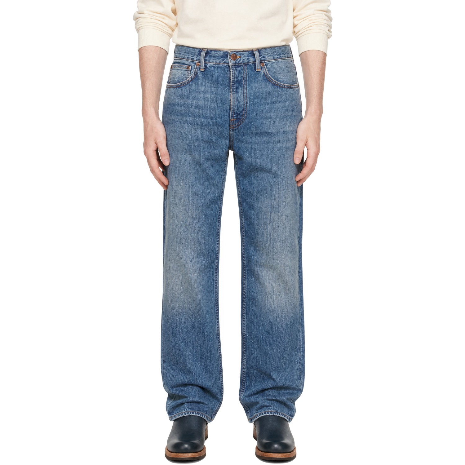 Nudie Jeans Blue Tuff Tony Jeans