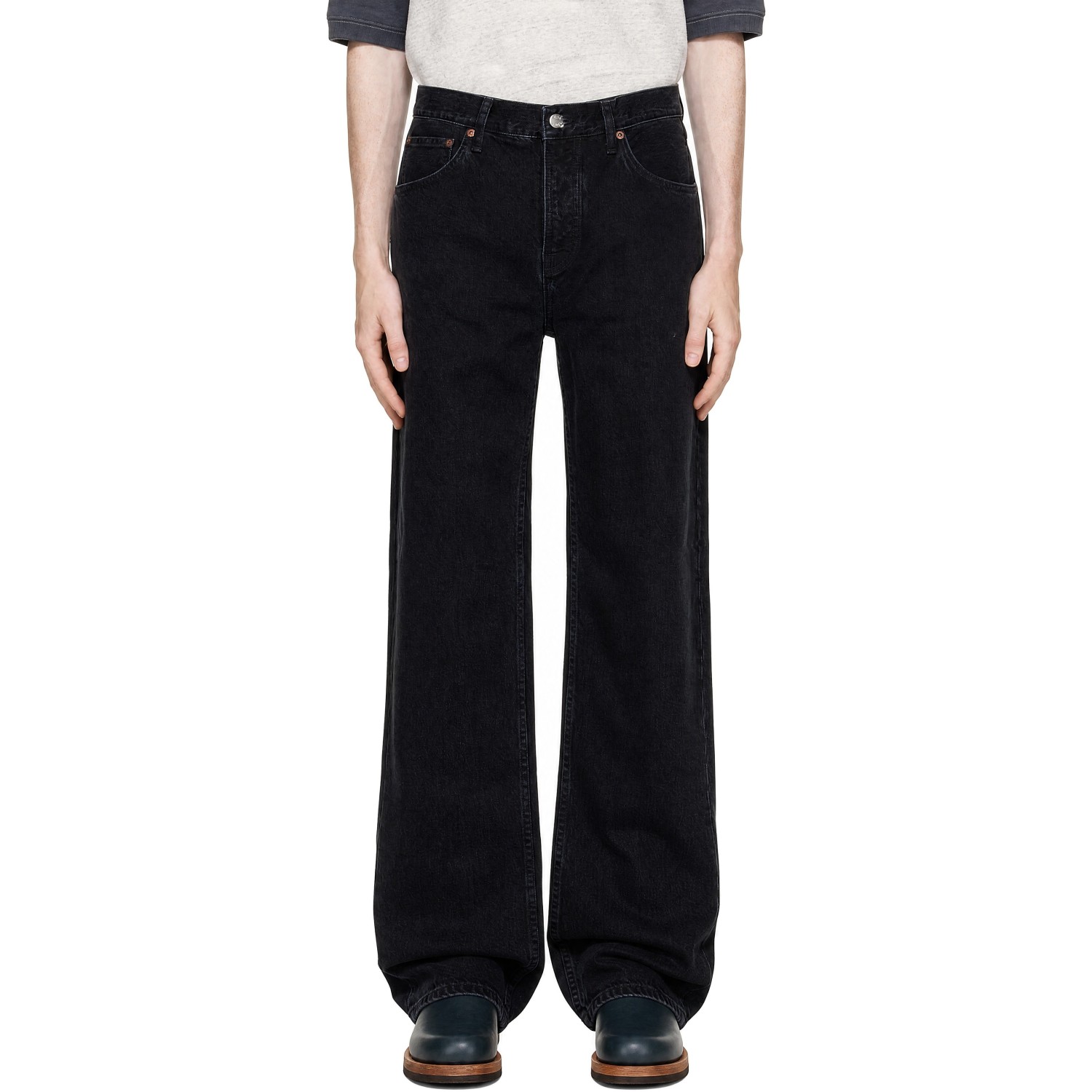 Nudie Jeans Black Tuff Tony Jeans