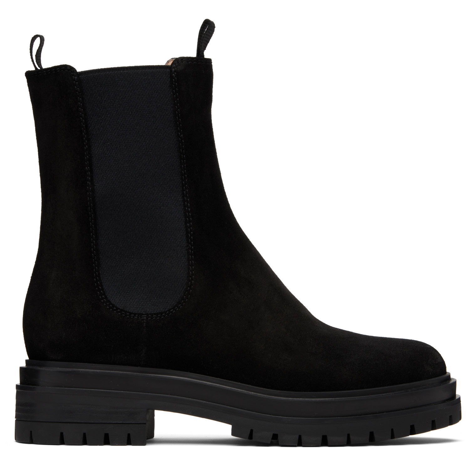Gianvito Rossi Black Chester Chelsea Boots