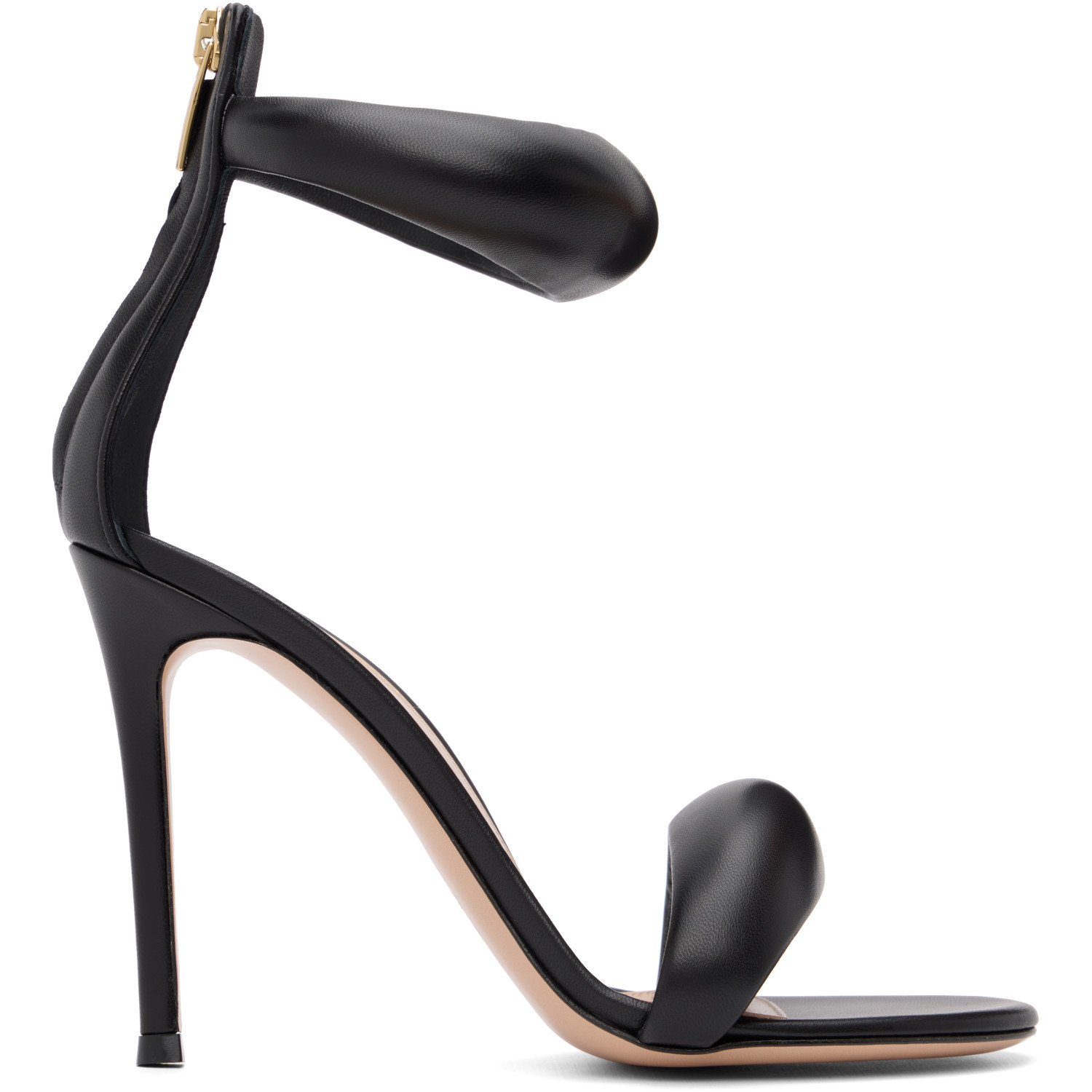 Gianvito Rossi Black Bijoux Heeled Sandals