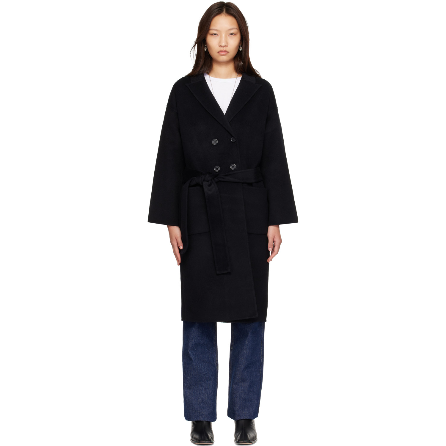 ANINE BING Black Dylan Coat
