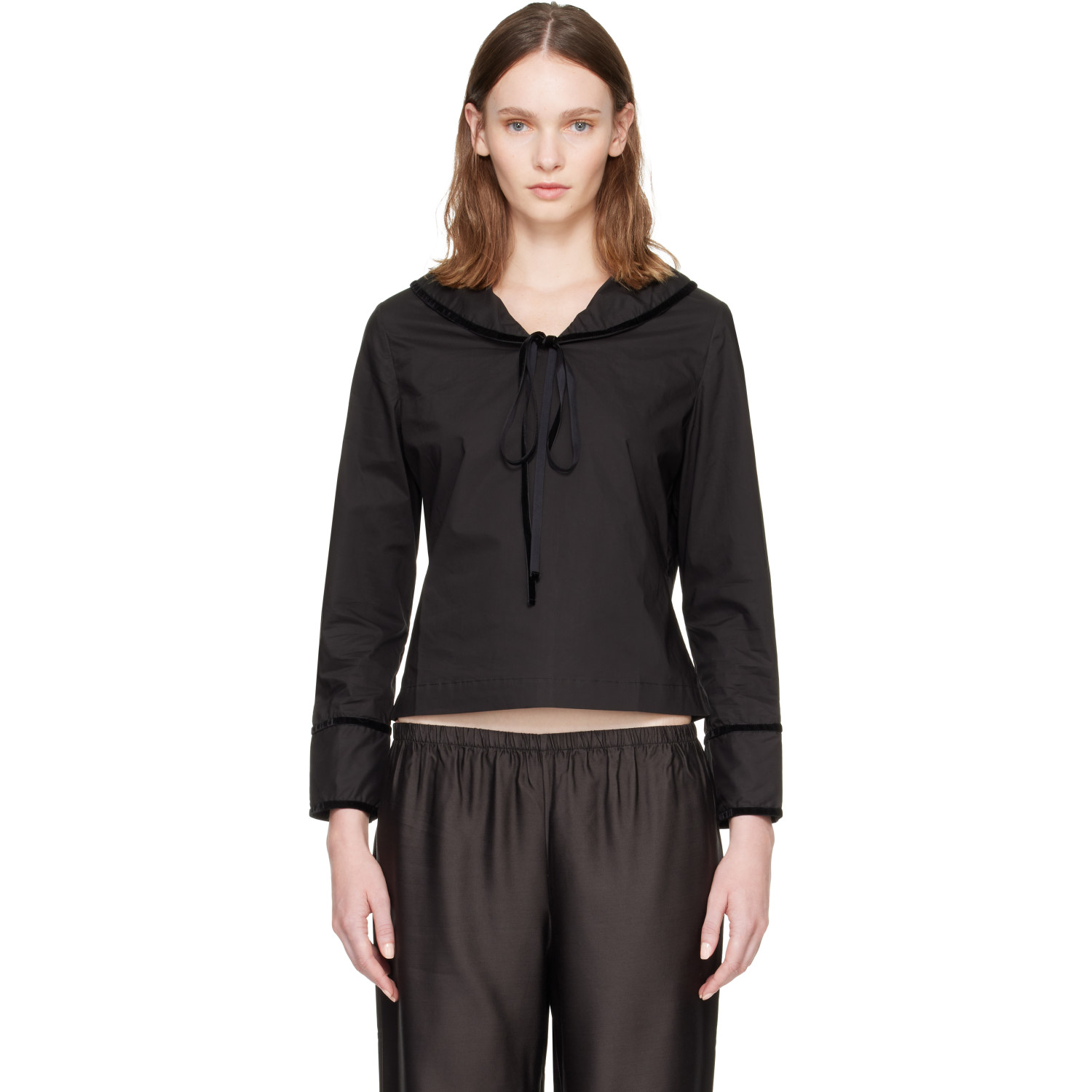 Hai Black Olive Blouse