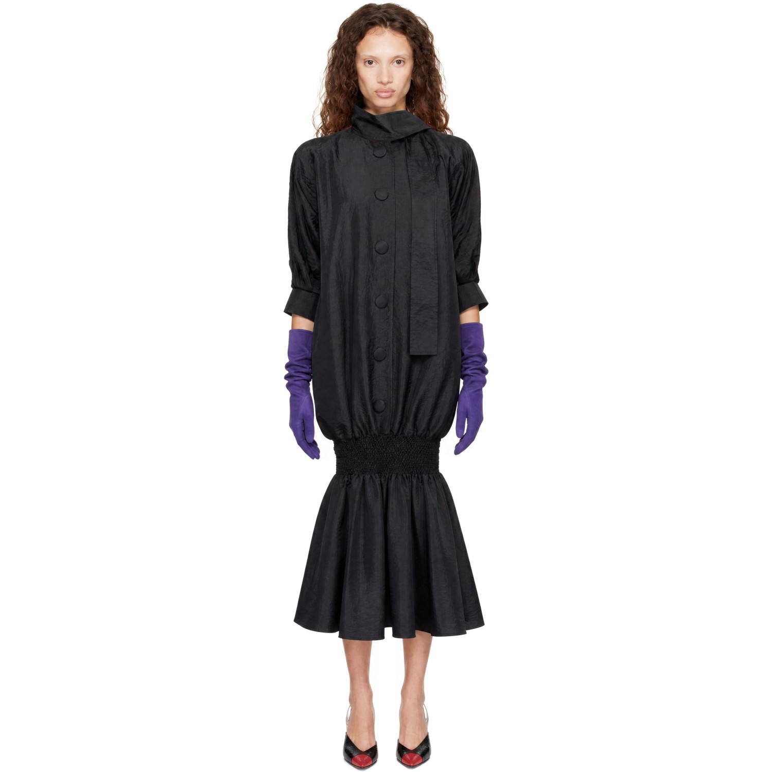 Nicklas Skovgaard Black Marinette Midi Dress