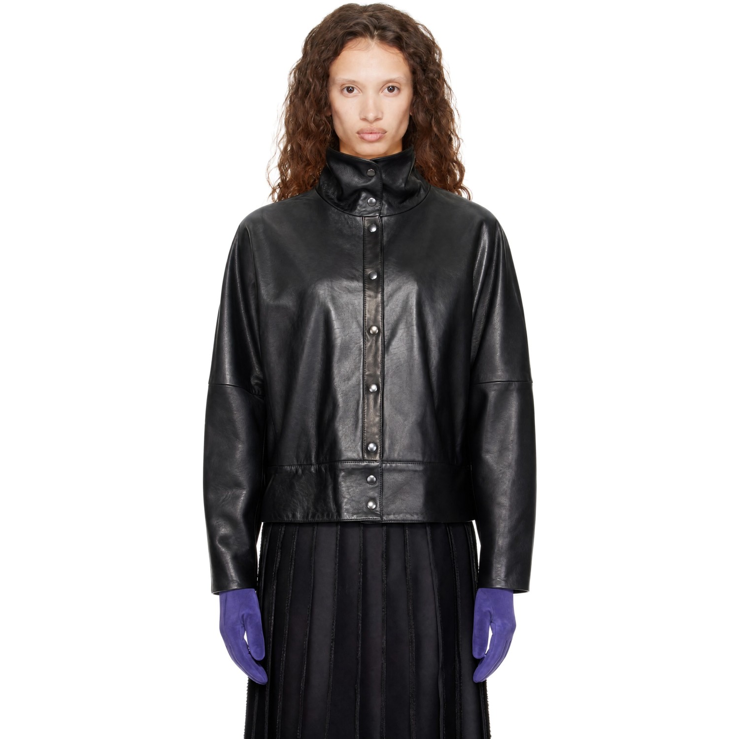 Nicklas Skovgaard Black Felicity Leather Jacket