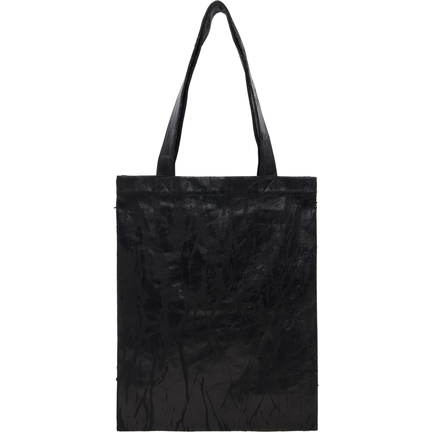 Rick Owens DRKSHDW Black Tower Megacrust Denim Tote