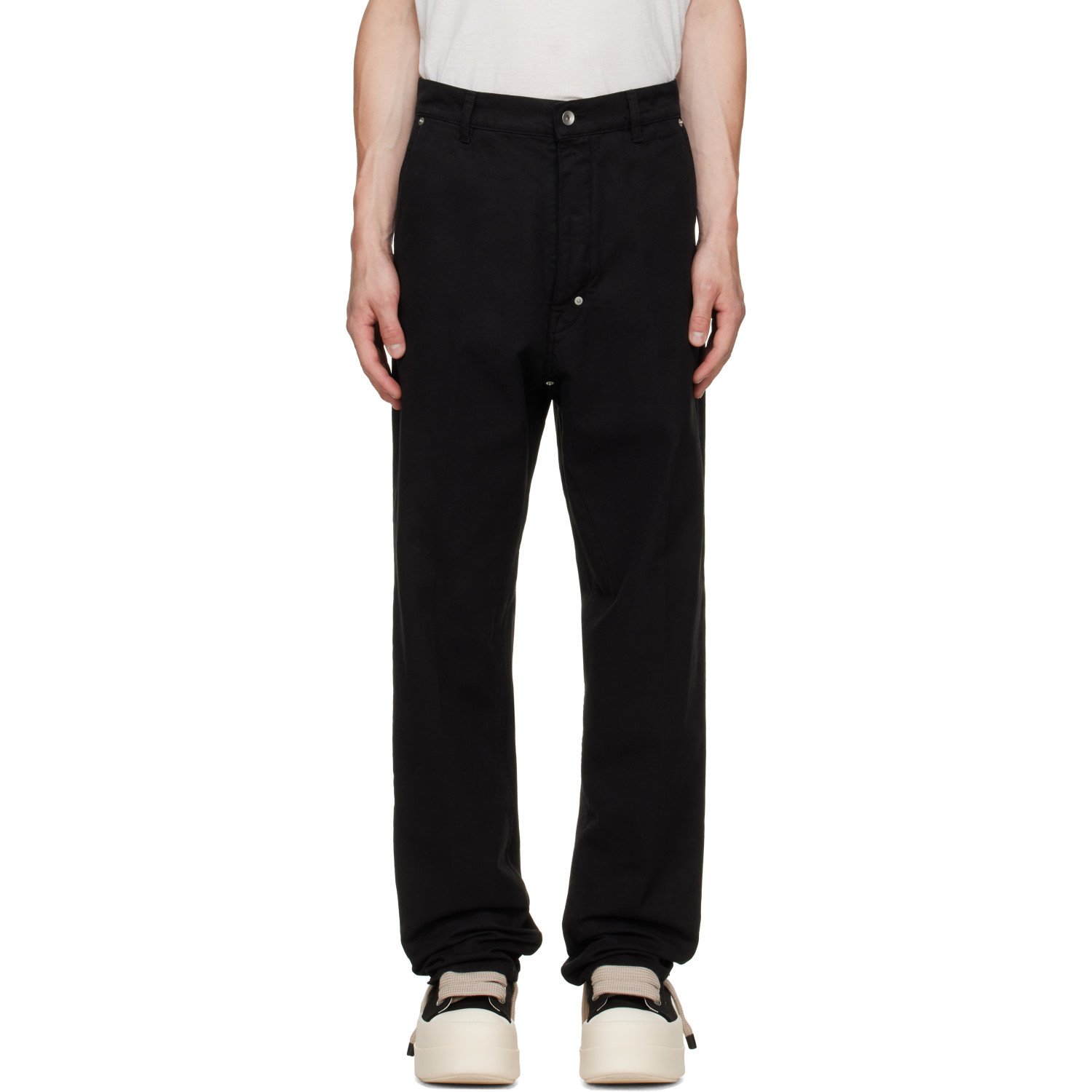 Rick Owens DRKSHDW Black Tower Joris Trousers