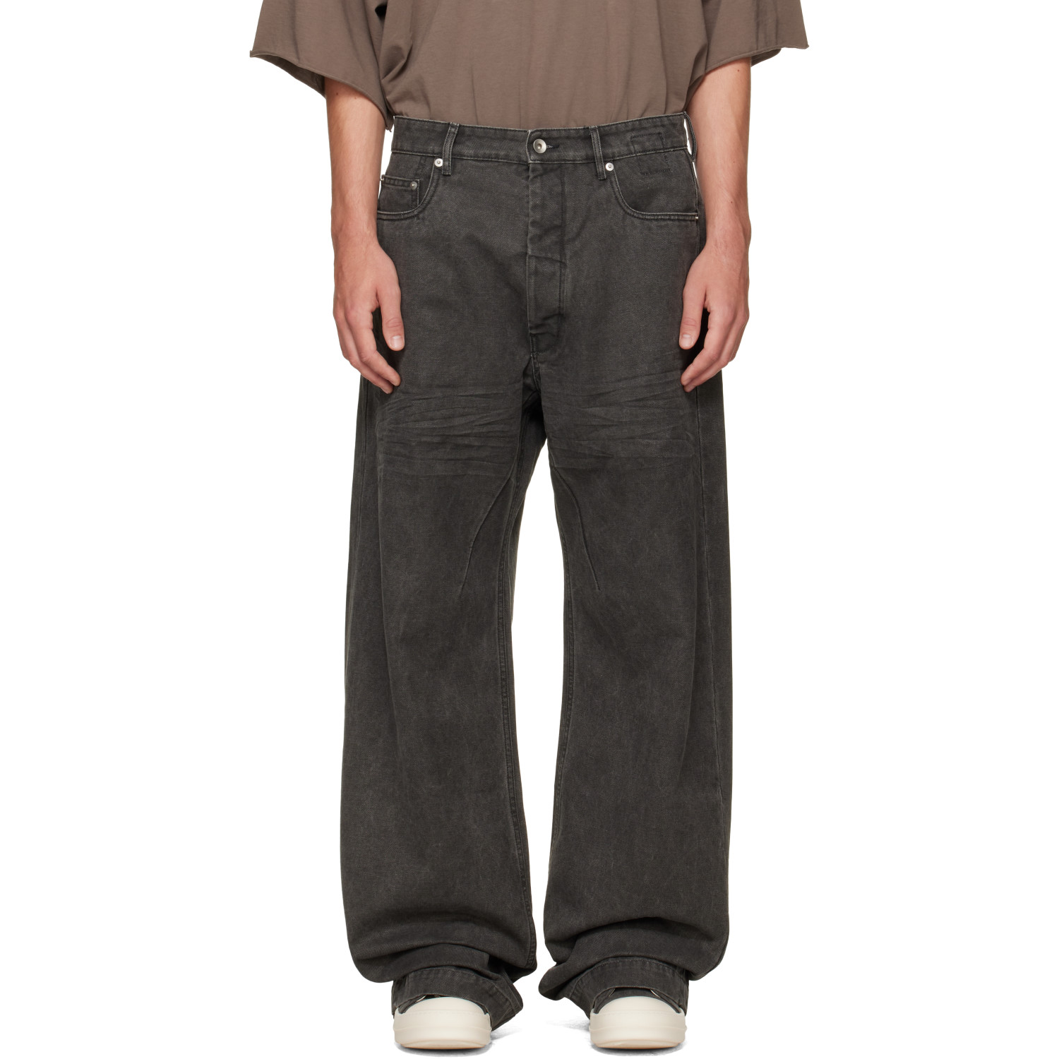 Rick Owens DRKSHDW Gray Tower Geth Jeans