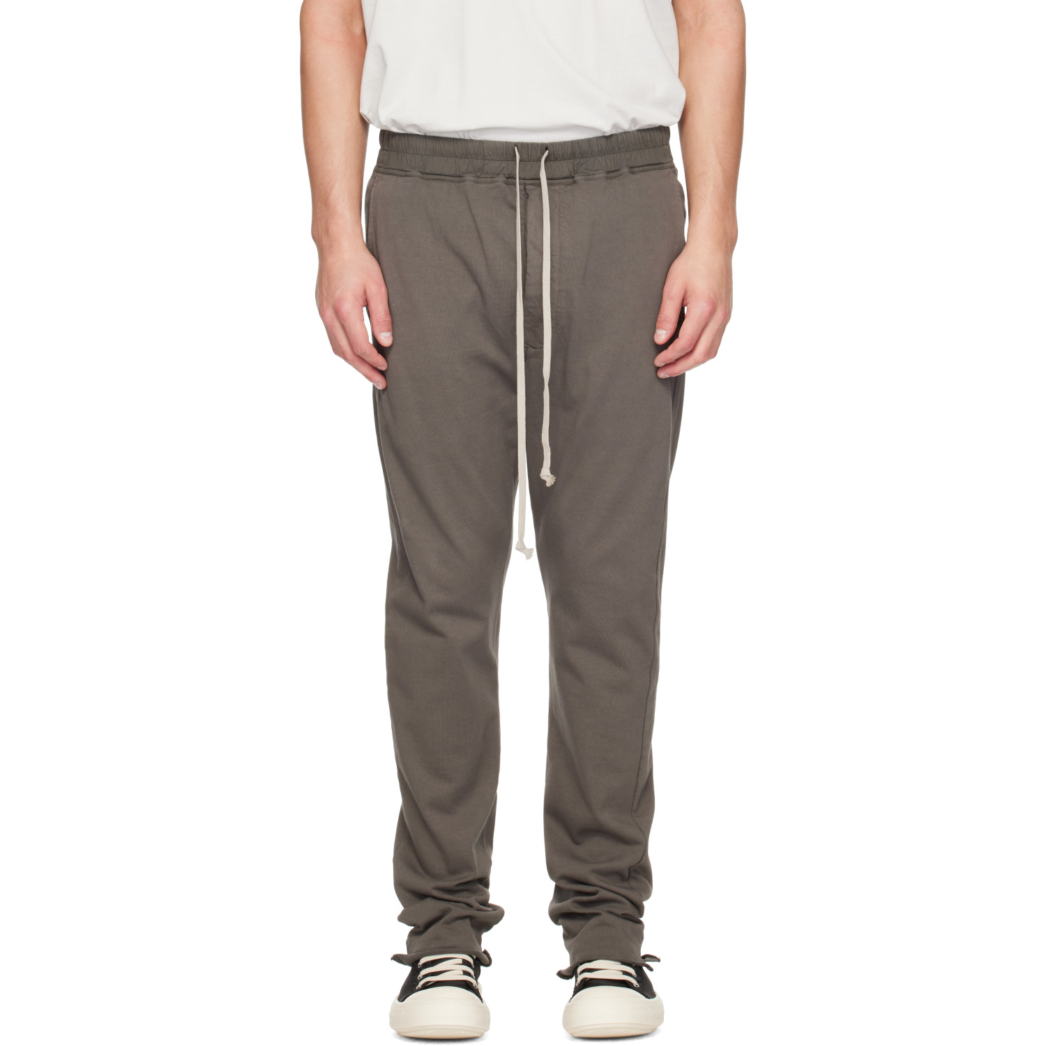 Rick Owens DRKSHDW Gray Tower Berlin Drawstring Sweatpants