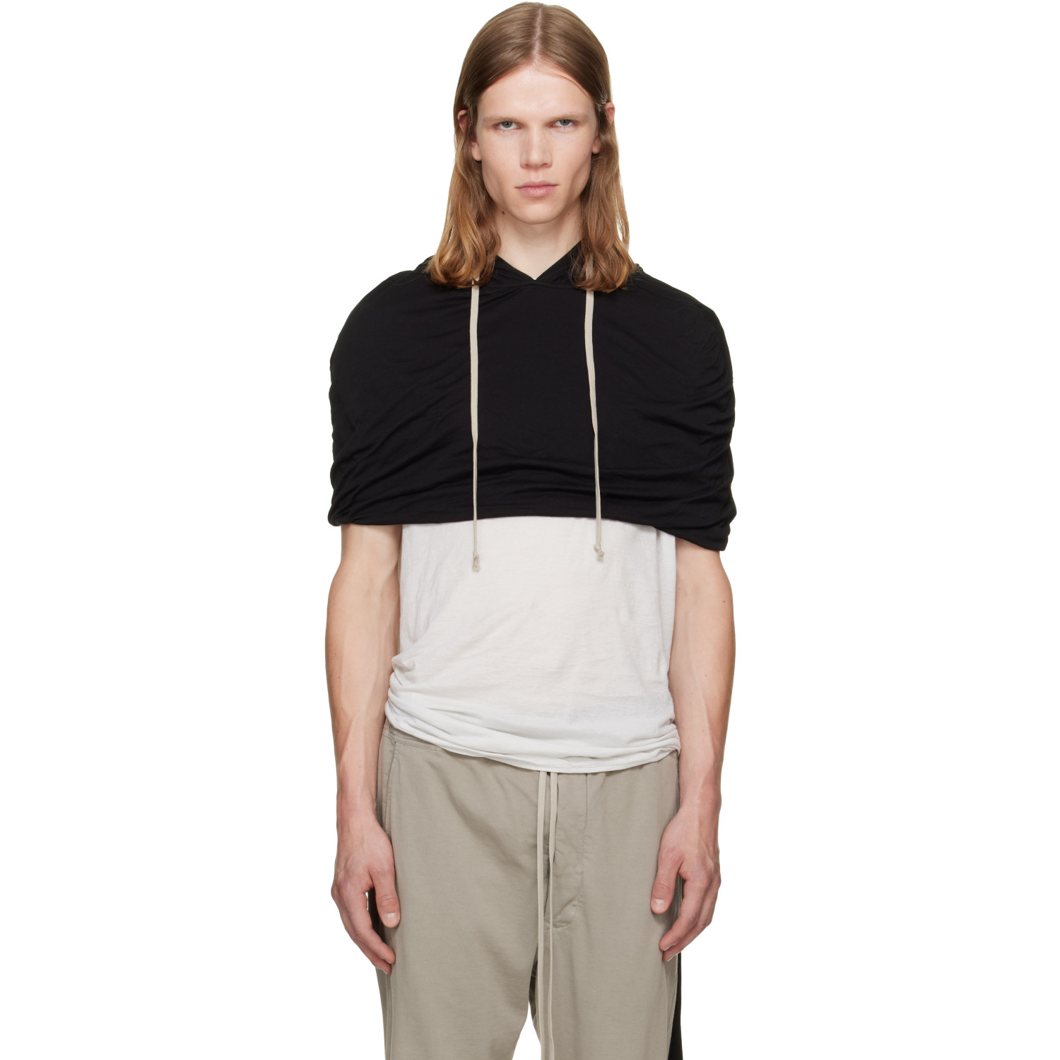 Rick Owens DRKSHDW Black Tower Hood