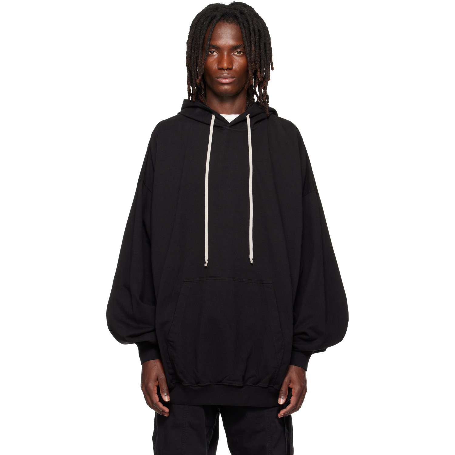 Rick Owens DRKSHDW Black Tower Hun Hoodie