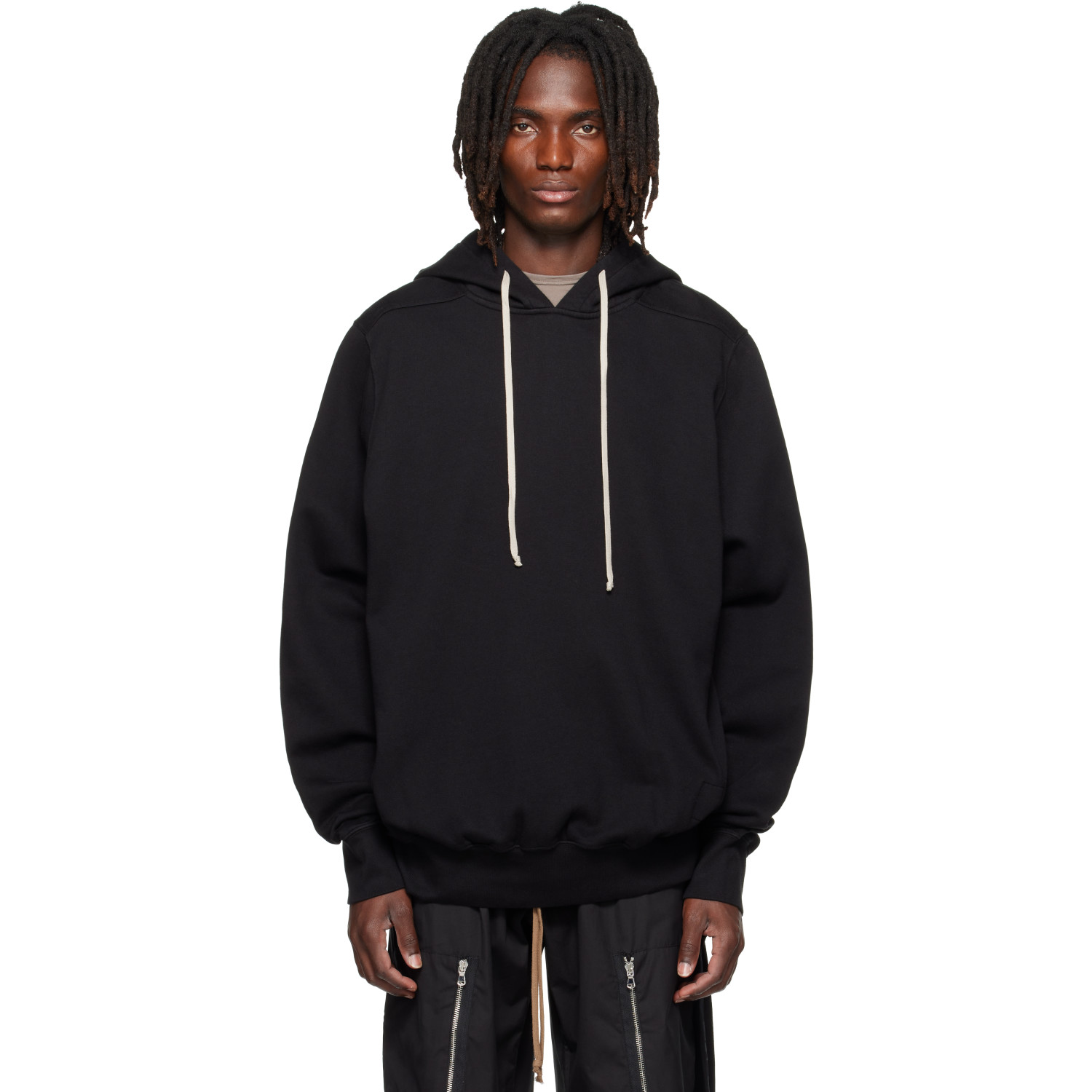 Rick Owens DRKSHDW Black Tower Oversized Hoodie
