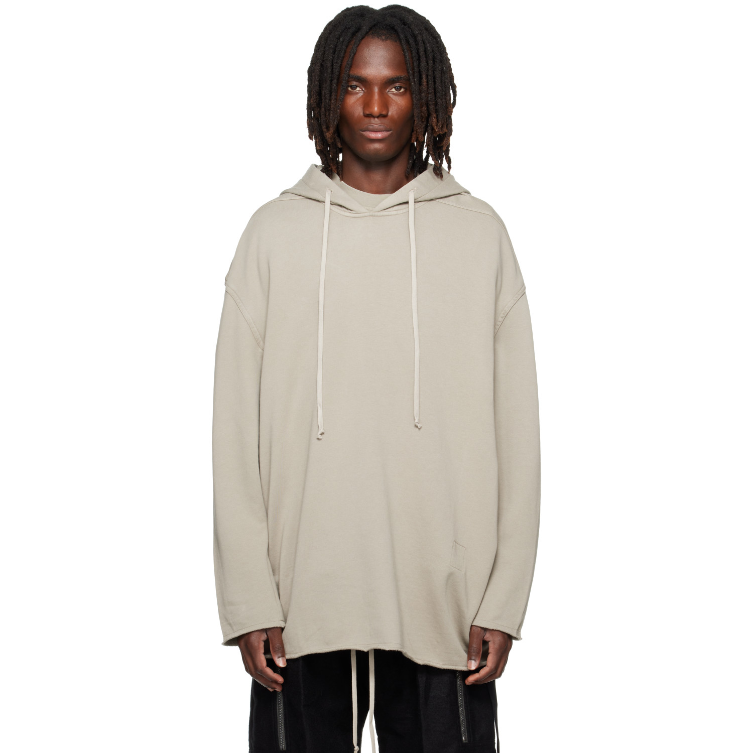 Rick Owens DRKSHDW Gray Tower Peter Hoodie