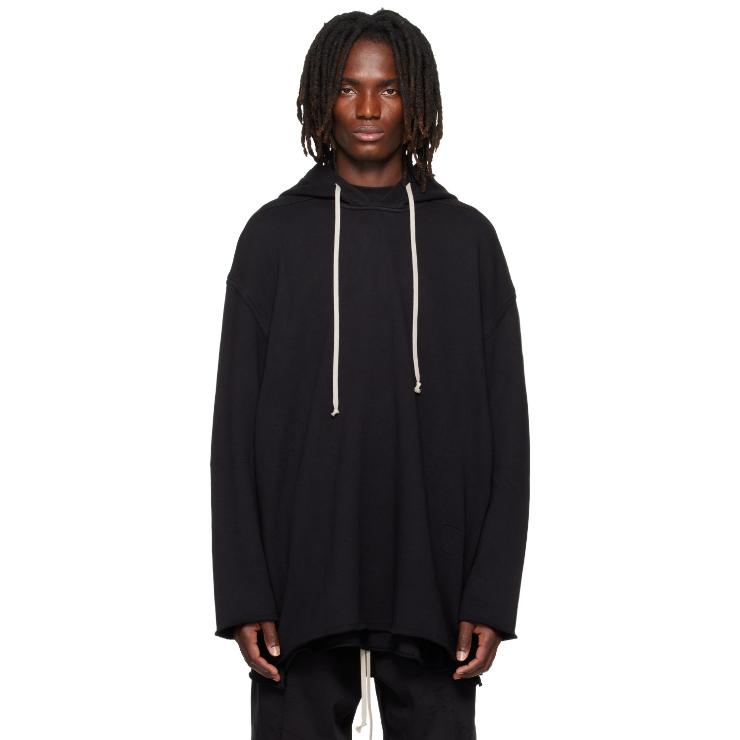 Rick Owens DRKSHDW Black Tower Peter Hoodie