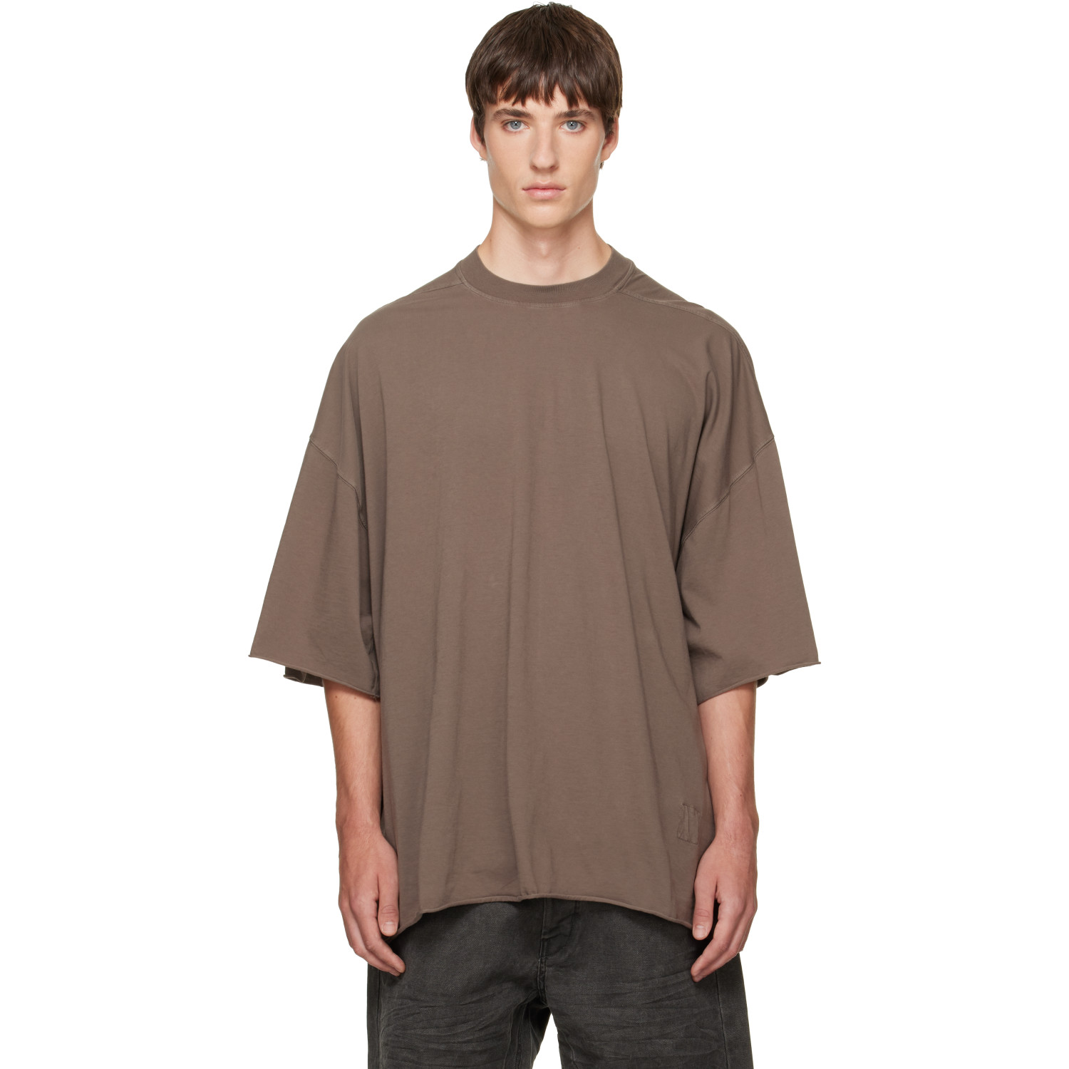 Rick Owens DRKSHDW Brown Tower Tommy T-shirt