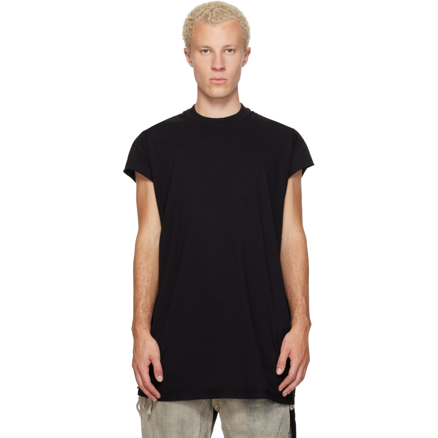 Rick Owens DRKSHDW Black Tower Jumbo SL T-shirt