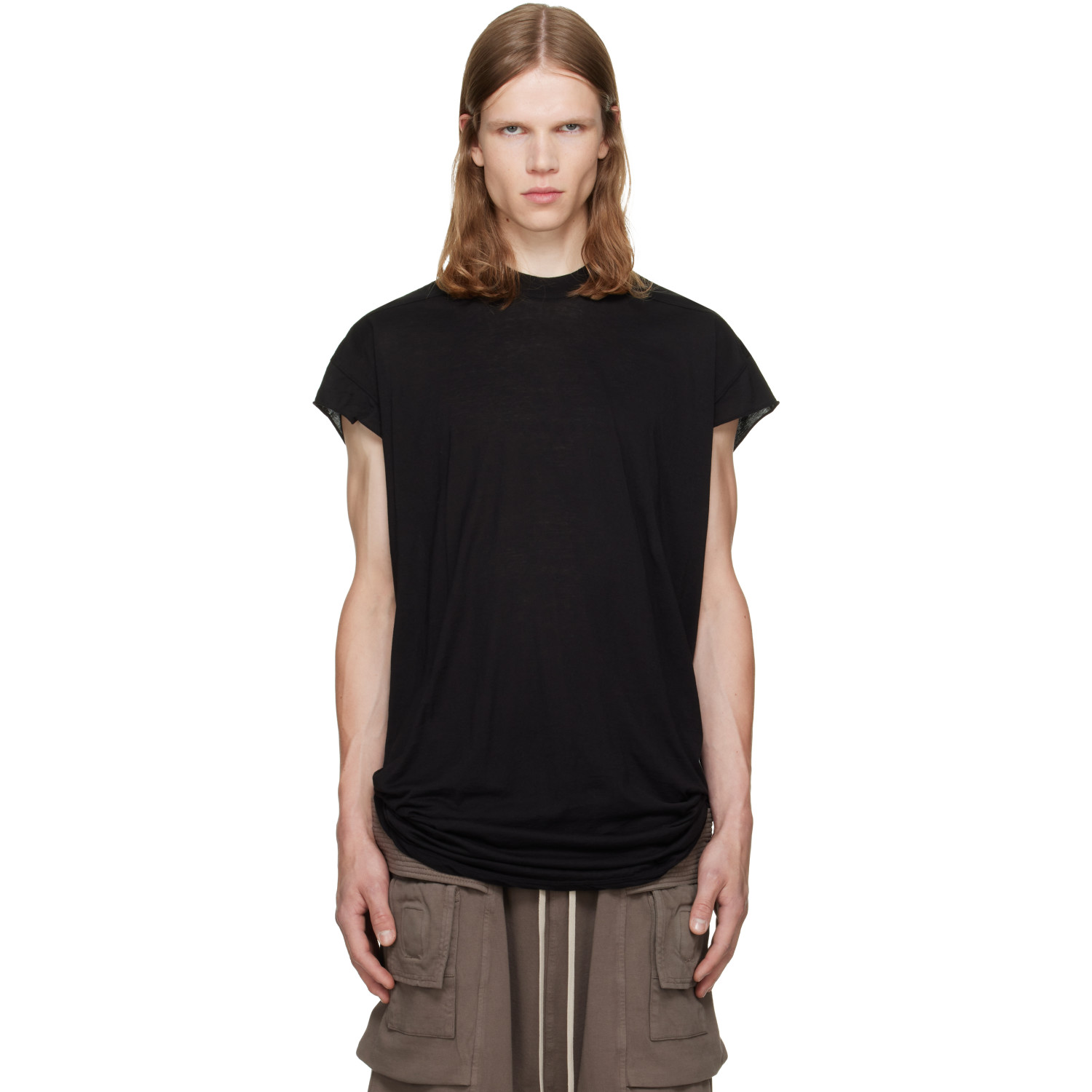 Rick Owens DRKSHDW Black Tower Jumbo SL T-shirt