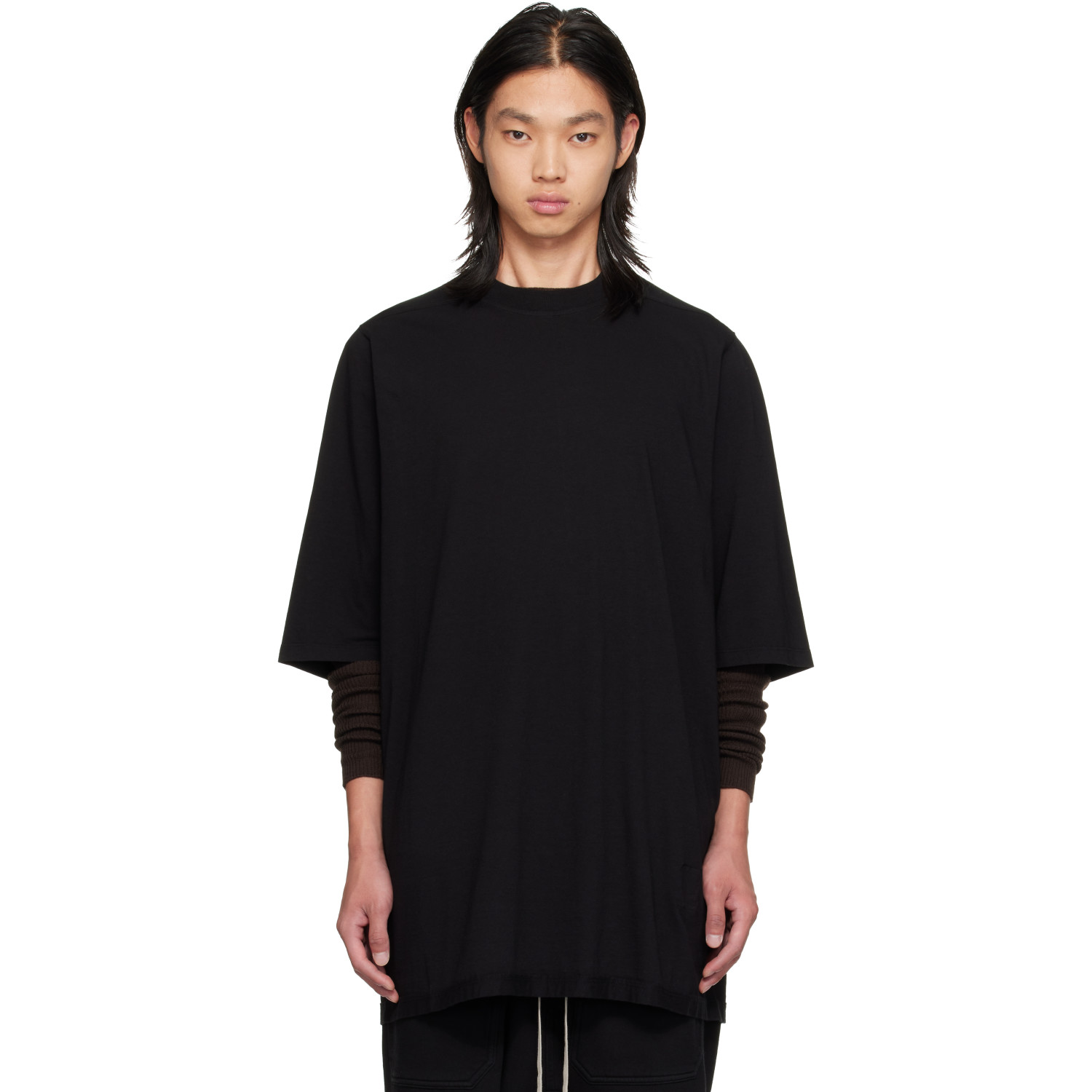 Rick Owens DRKSHDW Black Temple Jumbo SS T-shirt
