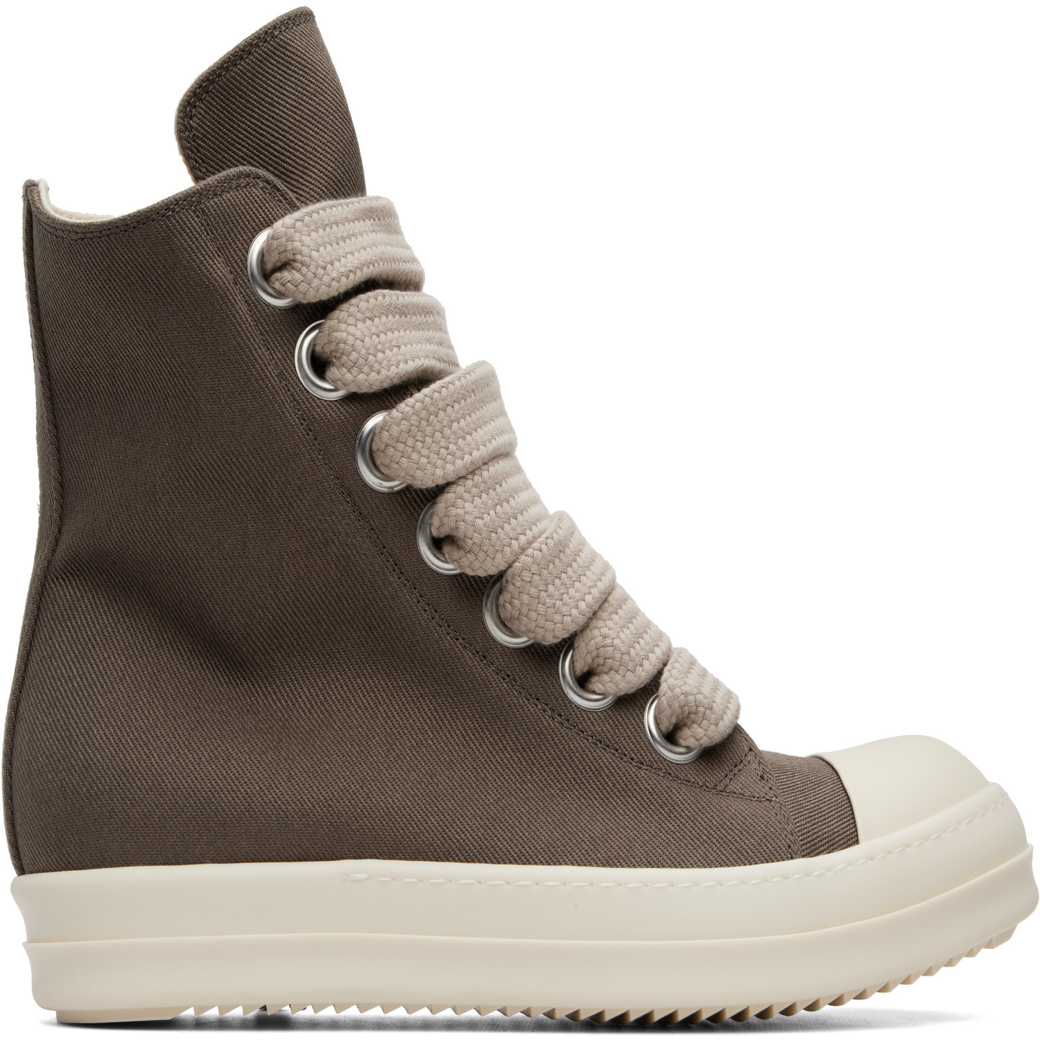 Rick Owens DRKSHDW Gray Tower Jumbolace Sneaks Sneakers