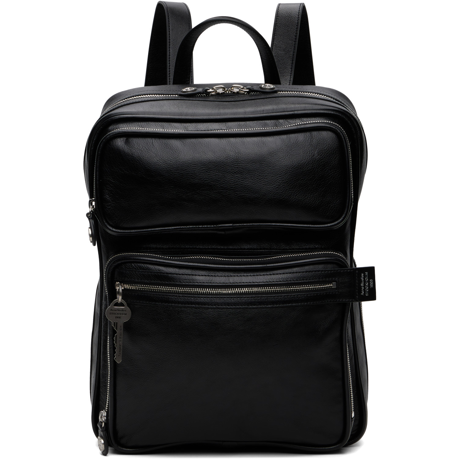 Acne Studios Black Camero Gym Backpack
