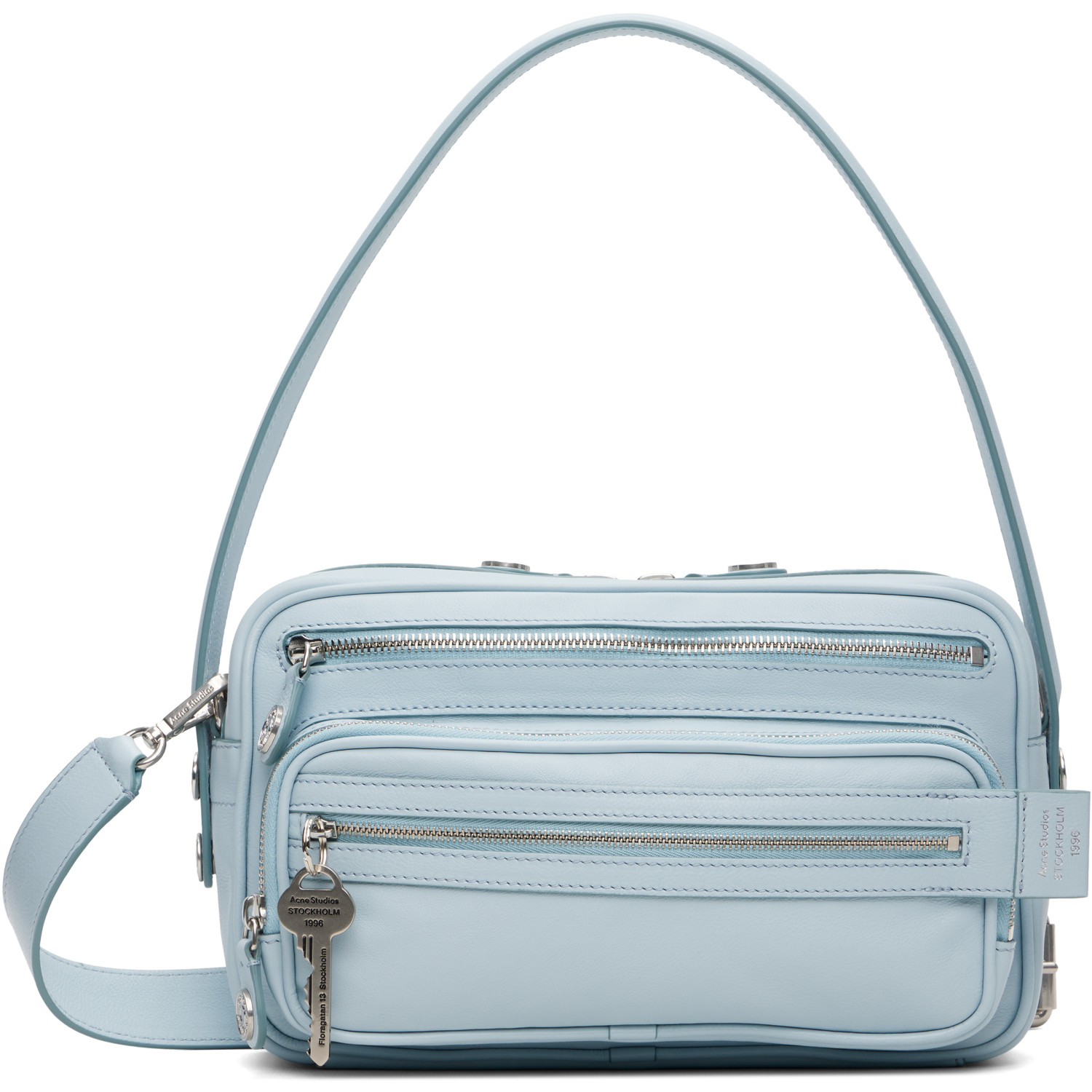 Acne Studios Blue Camero Party Shoulder Bag
