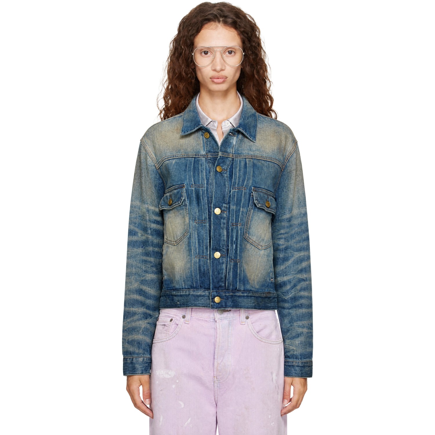 Acne Studios Blue Ryker U Denim Jacket