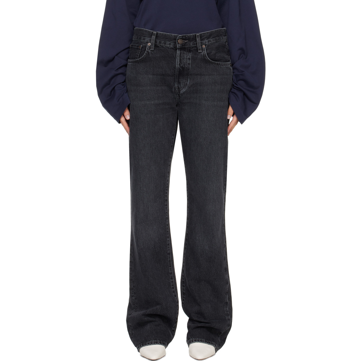 Acne Studios Black 2009F Regular Fit Jeans
