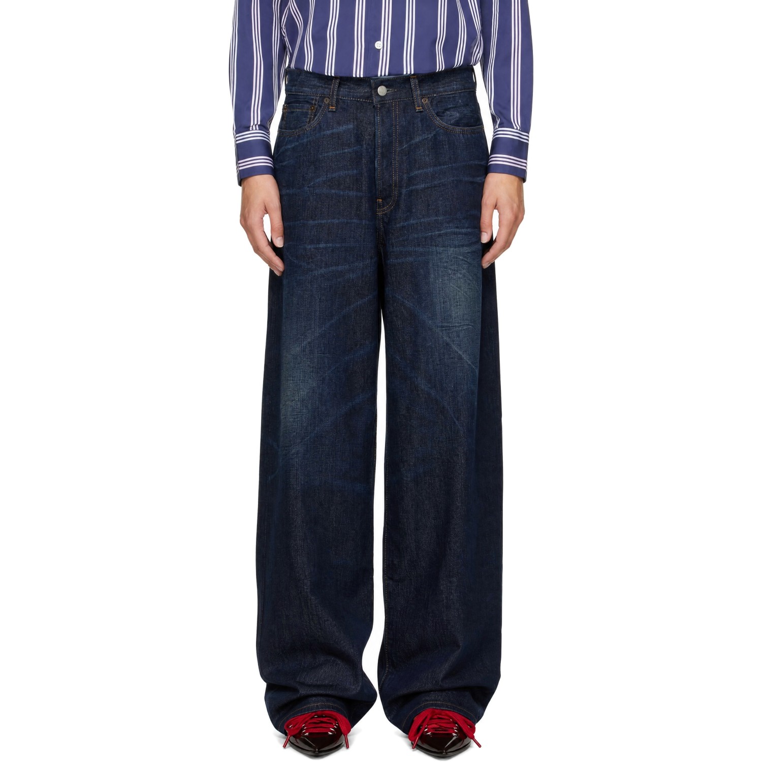 Acne Studios Blue 1981 Loose Fit Jeans