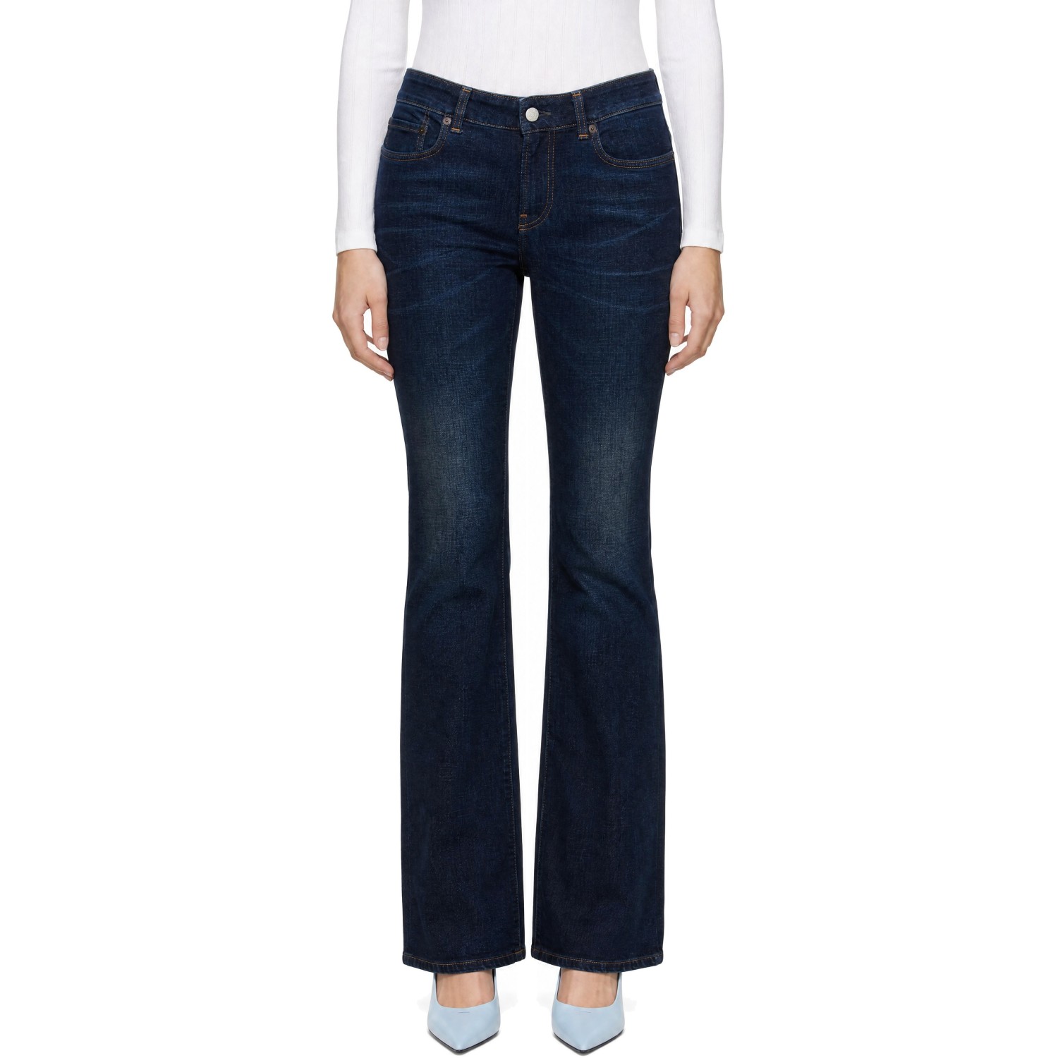 Acne Studios Black 1981 Loose-Fit Jeans