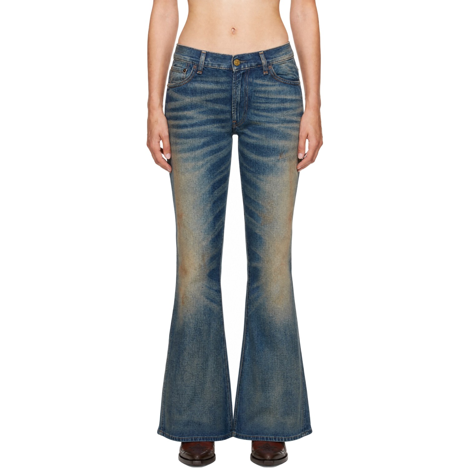 Acne Studios Blue 2025F Fitted Jeans