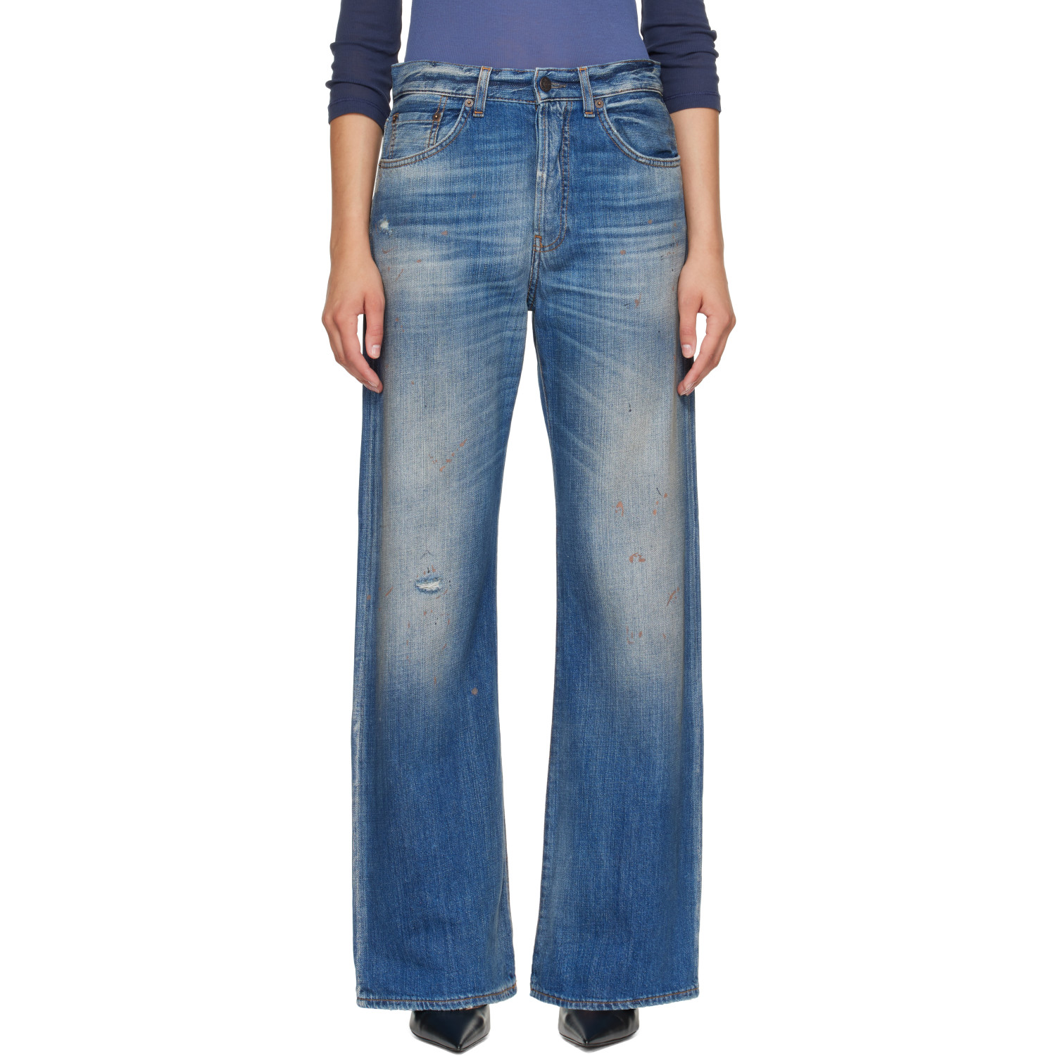 Acne Studios Blue 2021F Regular Fit Jeans