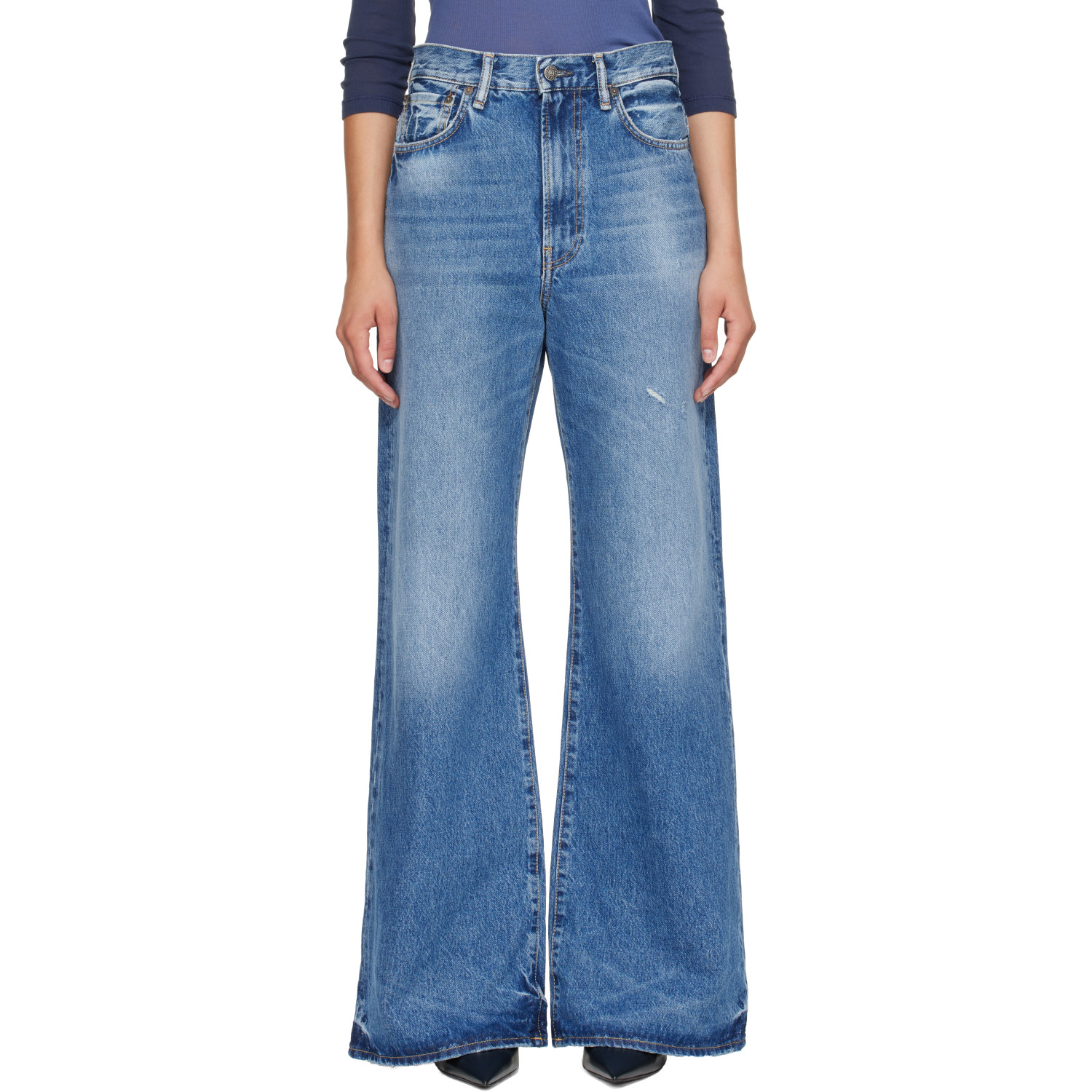 Acne Studios Blue 2022F Regular Fit Jeans