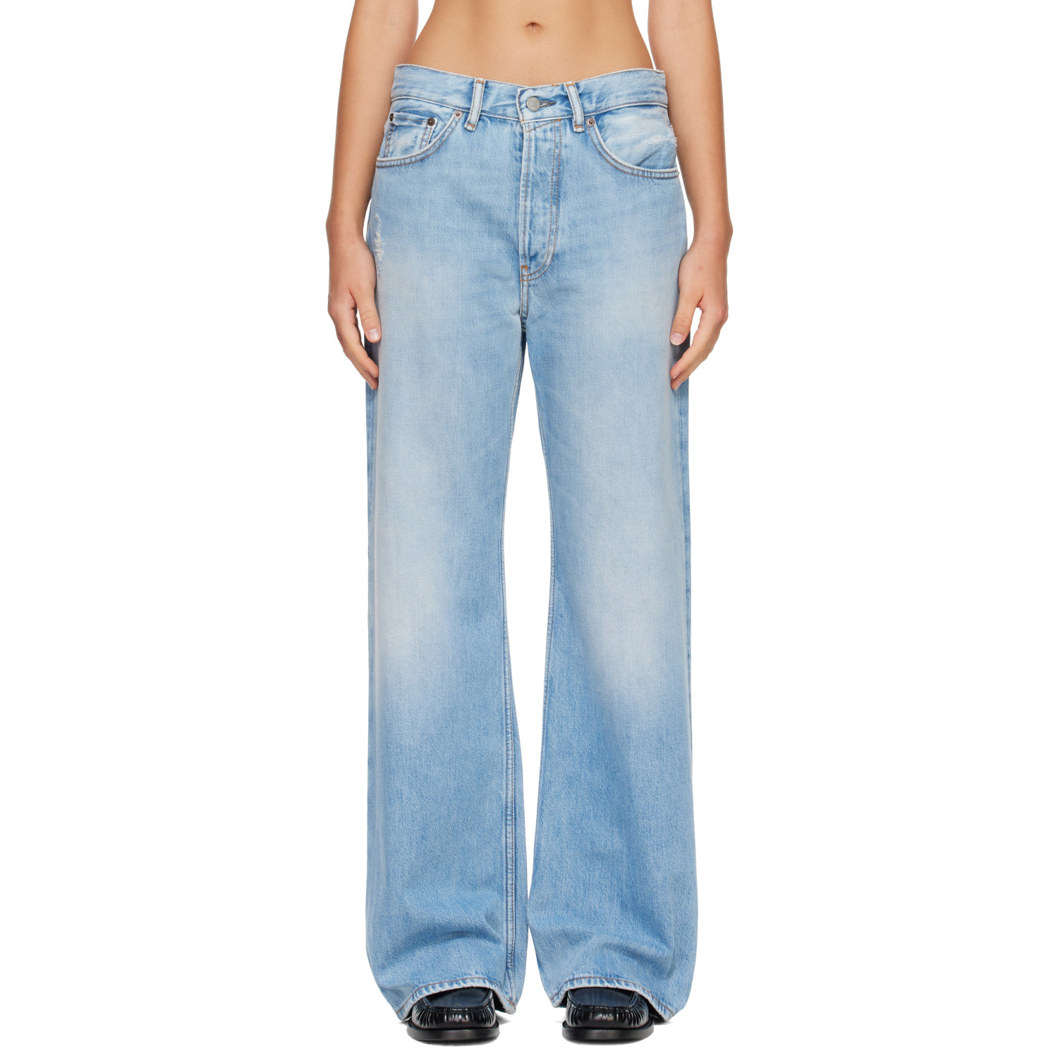 Acne Studios Blue 2021F Regular Fit Jeans
