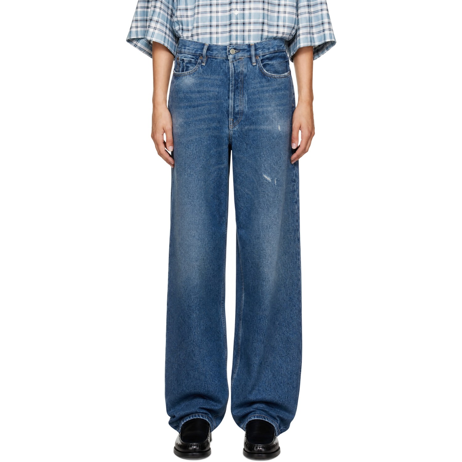 Acne Studios Blue 1981 Loose Fit Jeans
