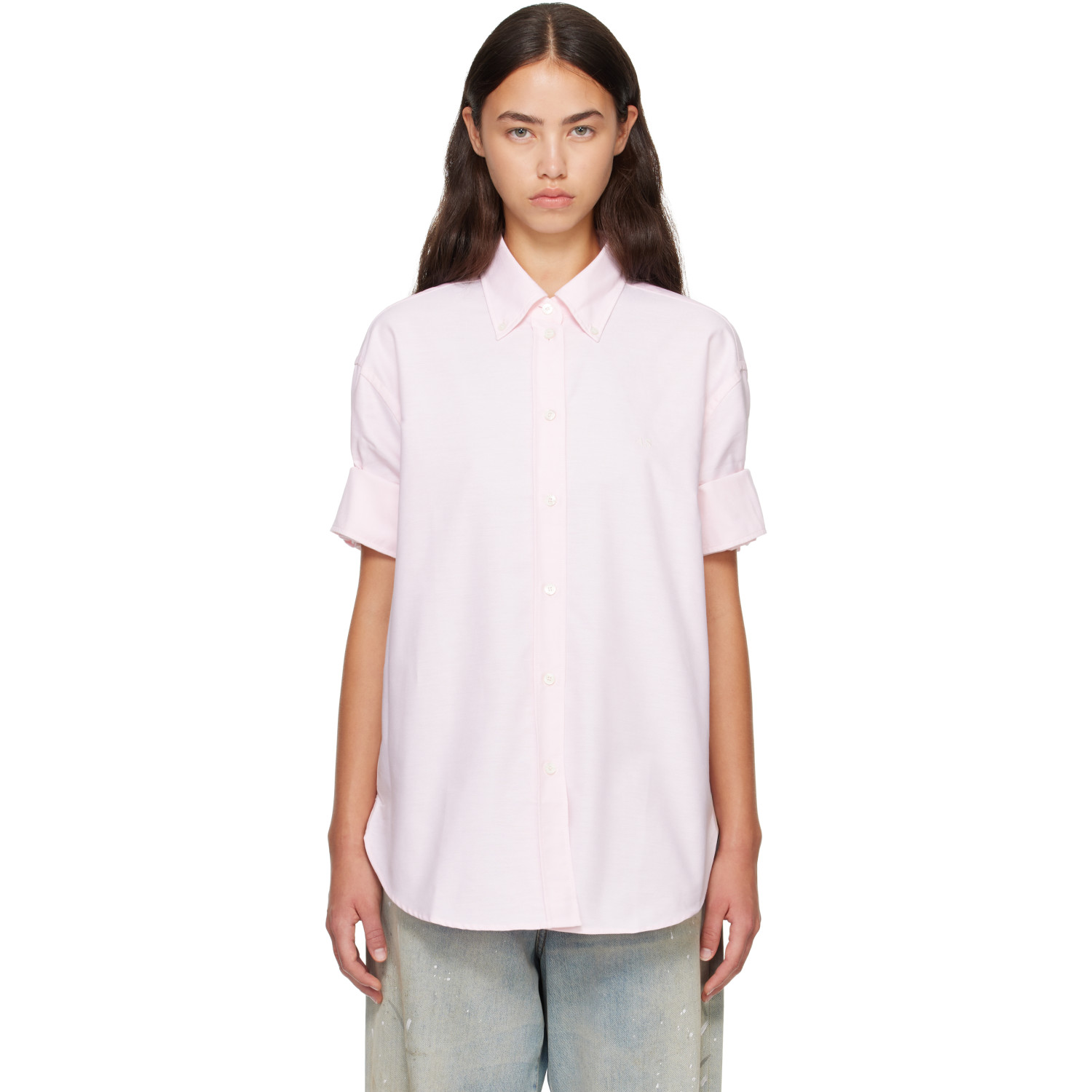 Acne Studios Pink Cotton Shirt