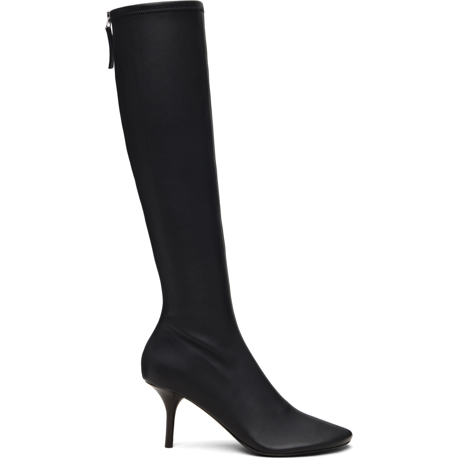 Acne Studios Black High Leather Boots