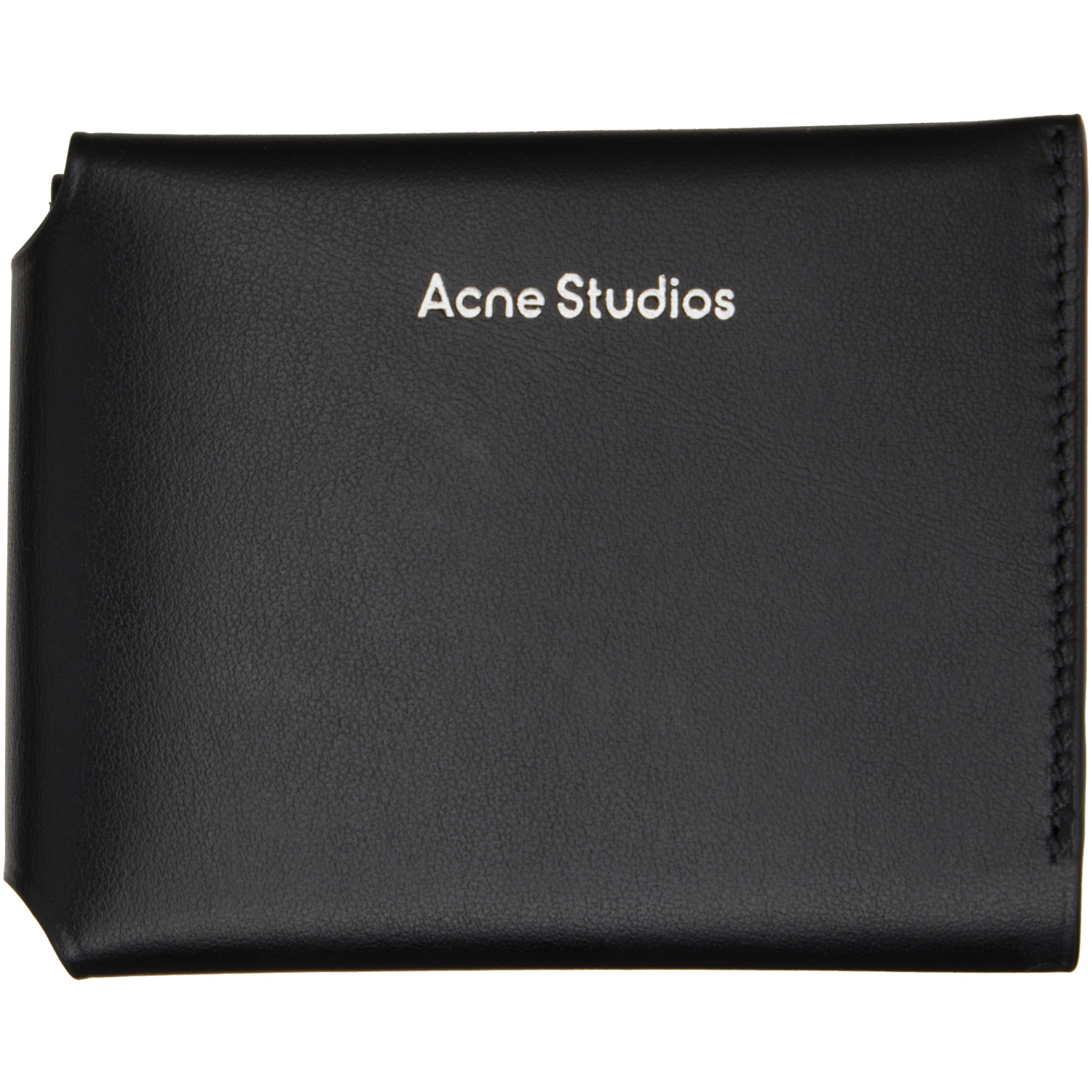Acne Studios Black Folded Wallet