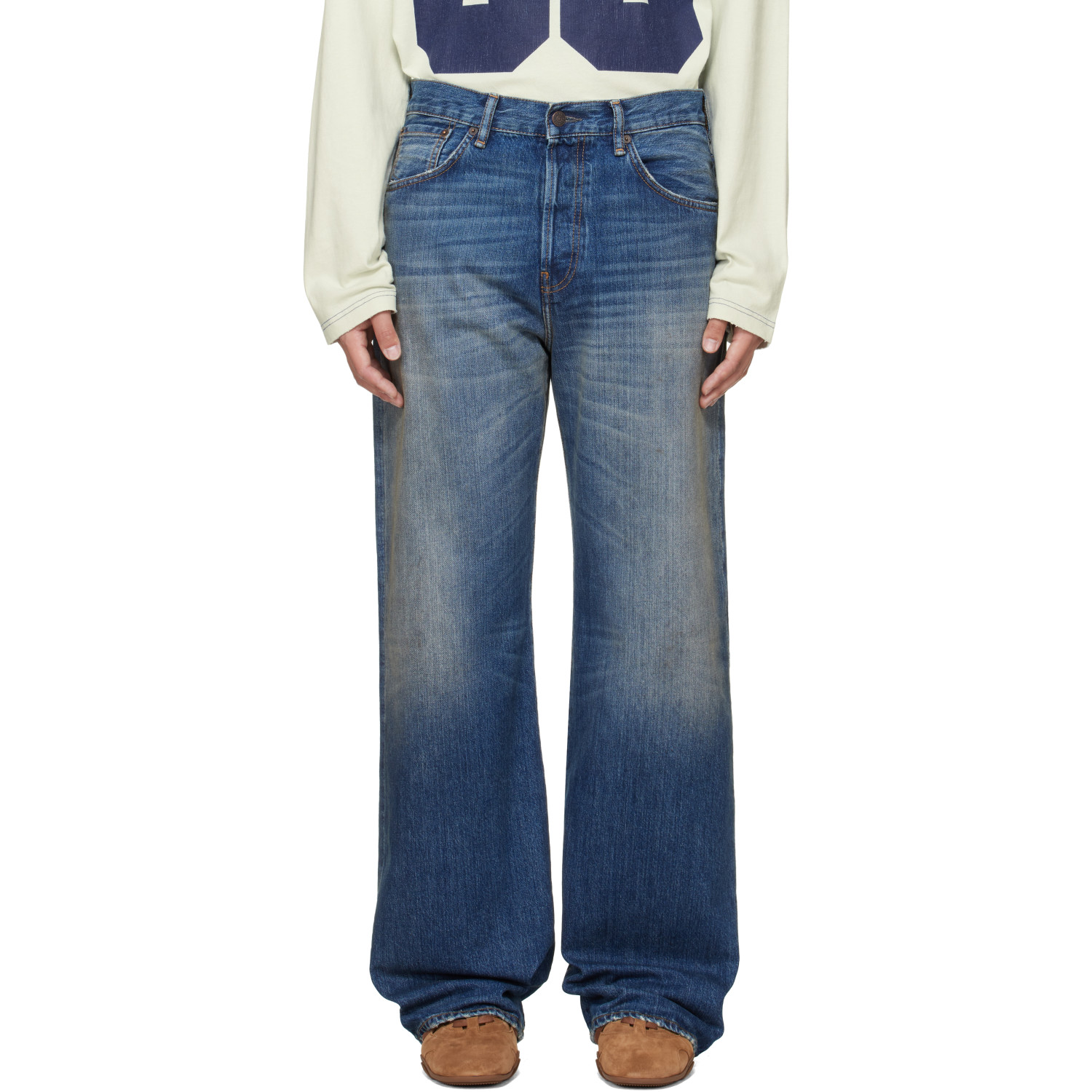 Acne Studios Blue 2021M Bingo Jeans