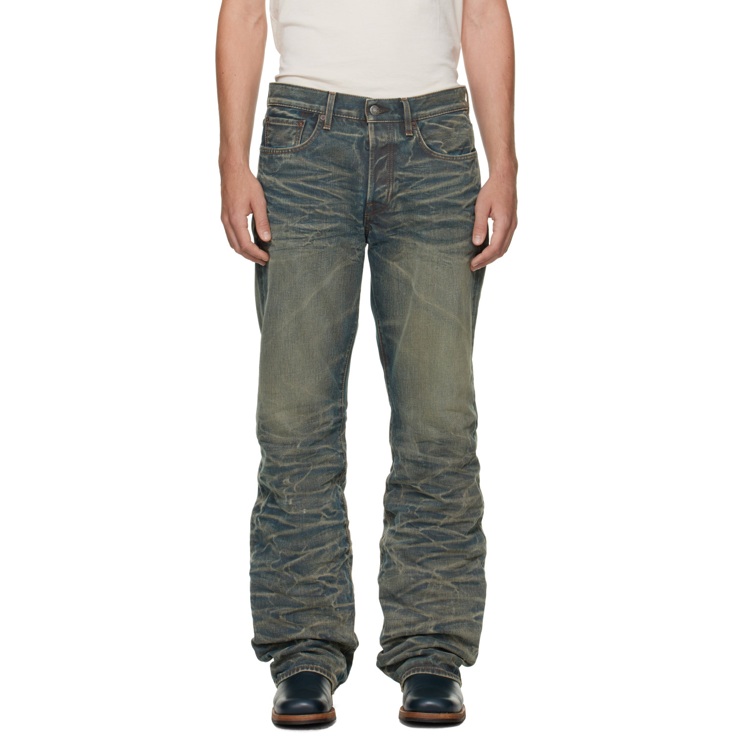 Acne Studios Blue Regular Fit 2010 Jeans