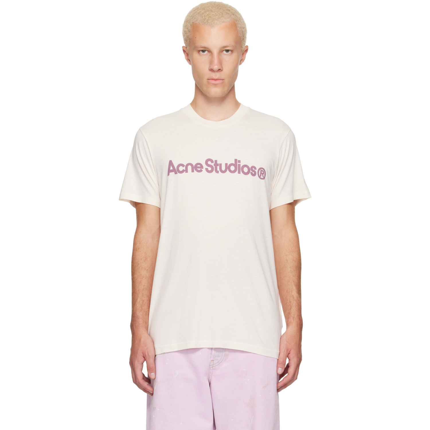 Acne Studios Off-White Graphic T-shirt