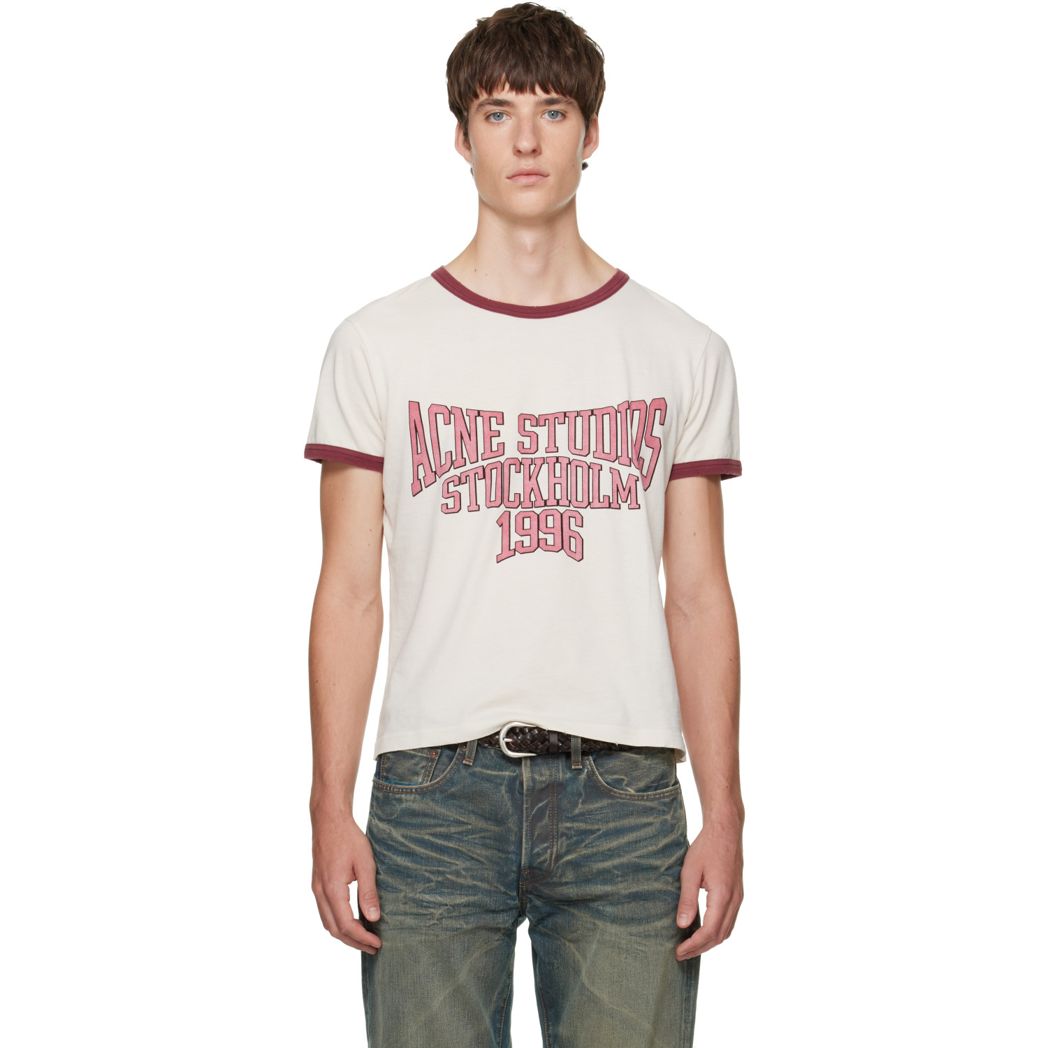 Acne Studios Off-White Graphic T-shirt