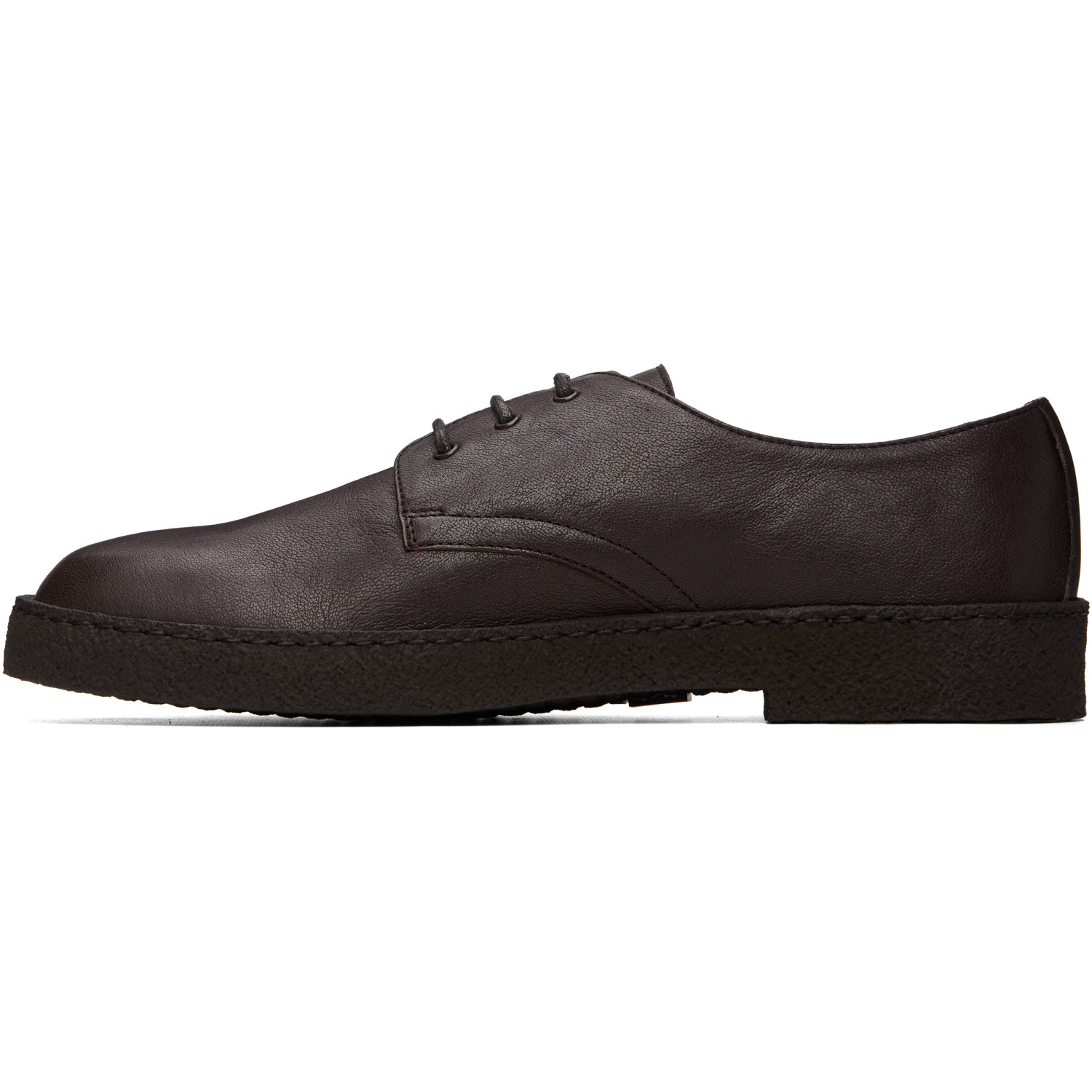 COMMON PROJECTS 브라운 가죽 고무 밑창 더비 슈즈