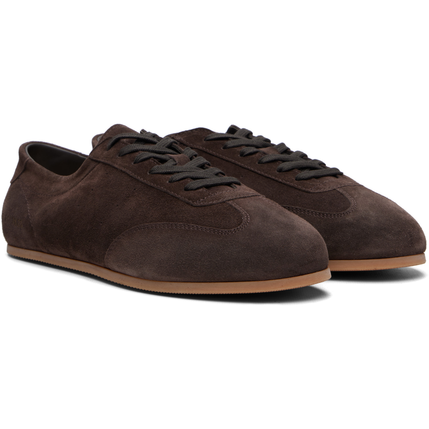 COMMON PROJECTS 브라운 겨울 드라이빙 스니커즈