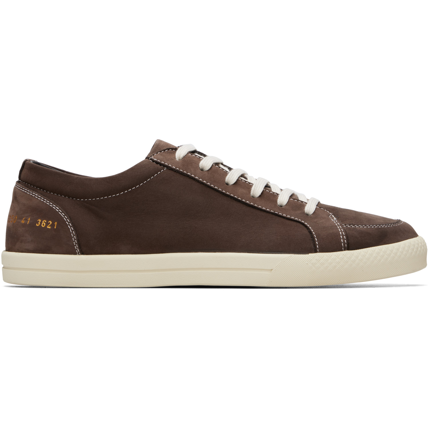 Common Projects Brown Premium Skate Sneakers