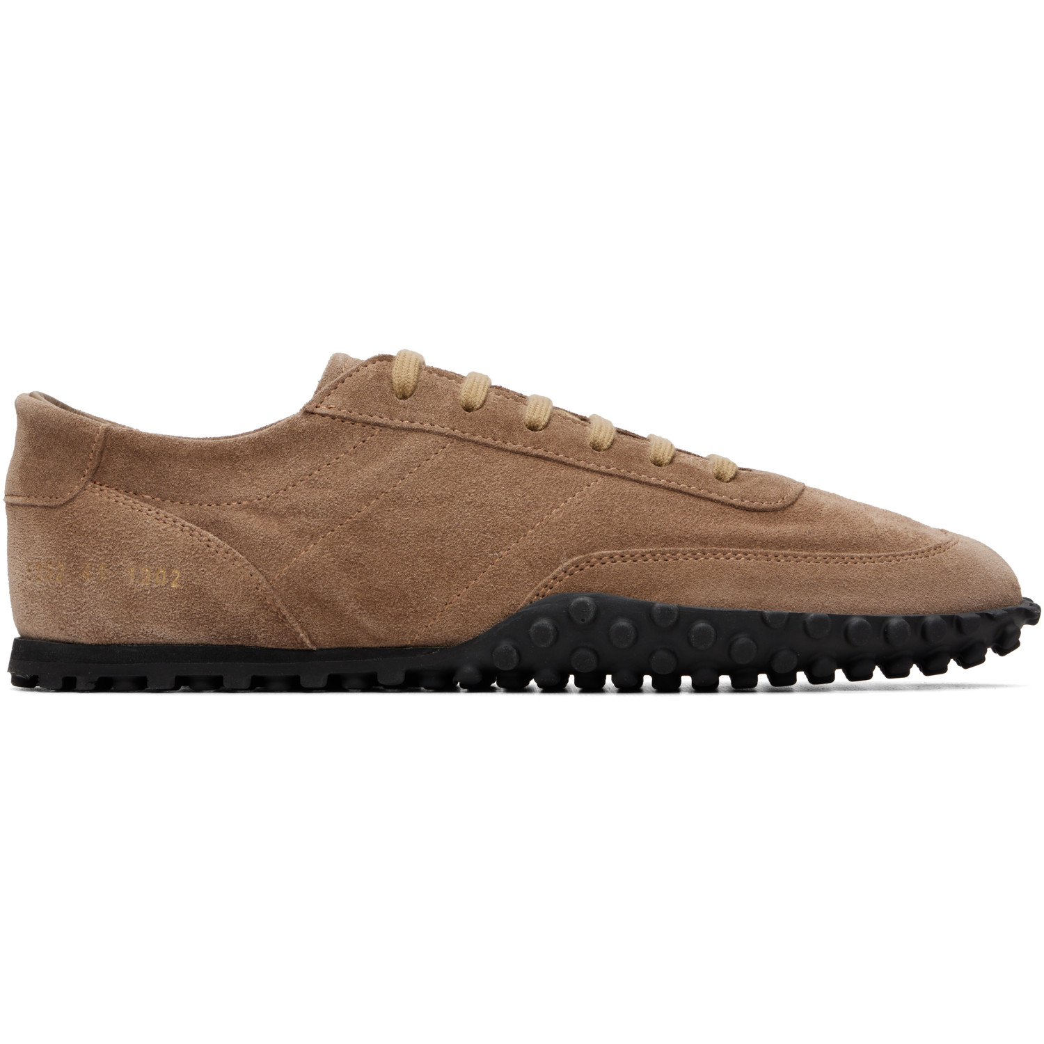 Common Projects Tan Minimal Runner Seventy Sneakers