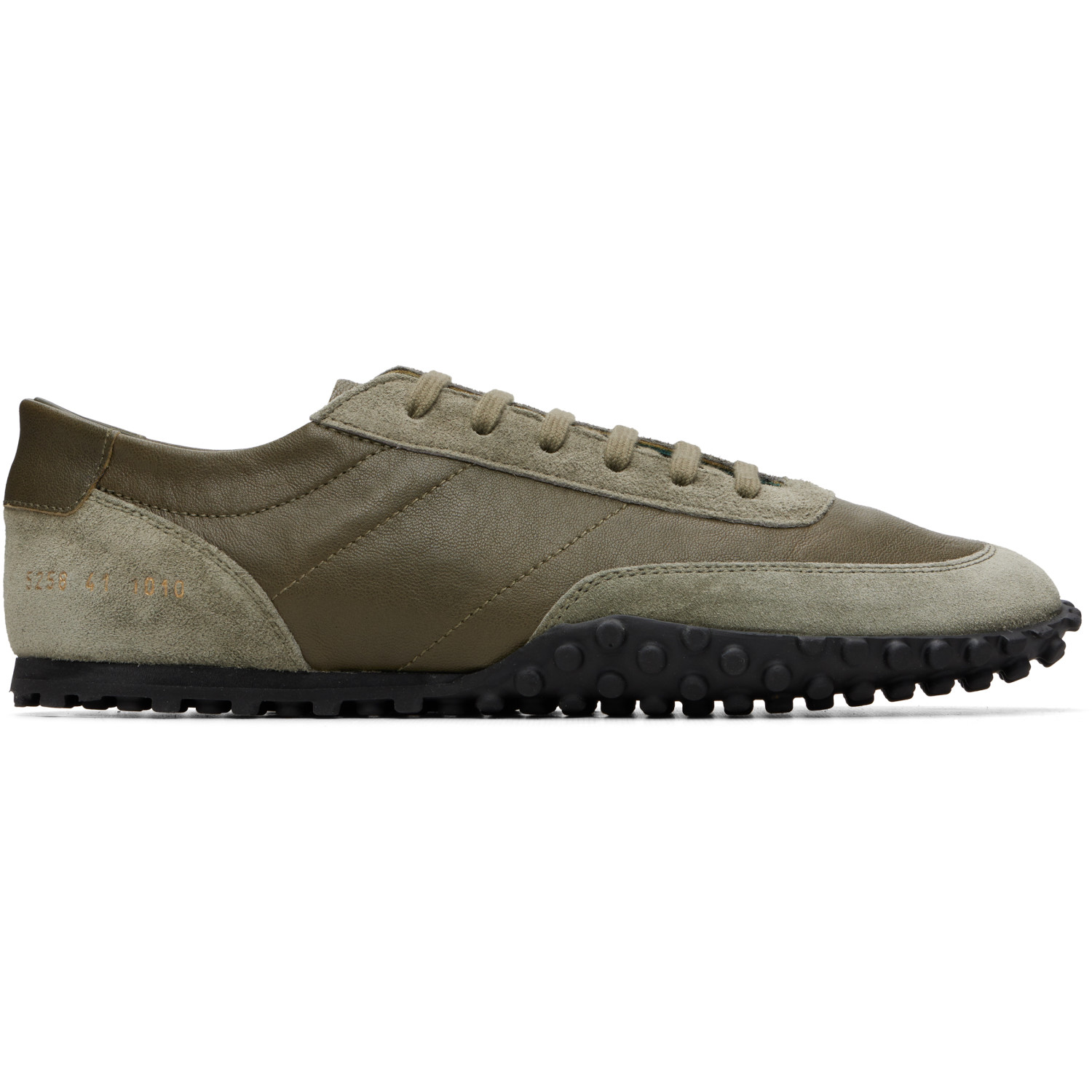 Common Projects Khaki Minimal Runner Seventy Sneakers
