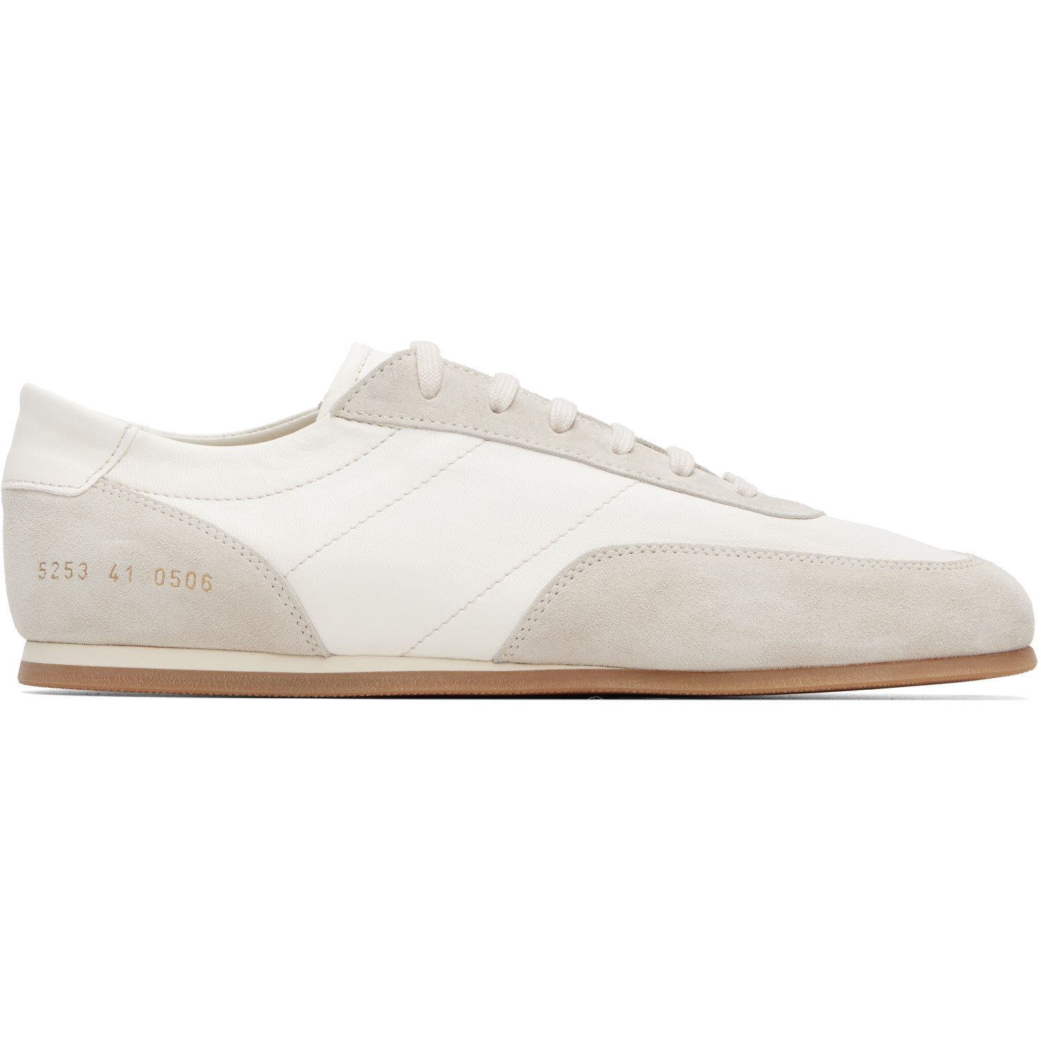 Common Projects White Minimal Runner Sneakers